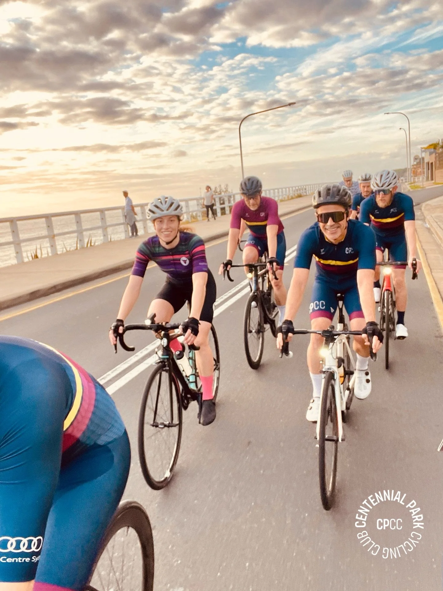 Doesn&rsquo;t get much better than Sunrise over Tamara Beach on the Thursday CPCC clubbie. ☀️ 30km of coastal riding - departing 6am from the Horse Gates at Centennial Park.

Choose your pace up the climbs, we wait at the top and keep the group toget