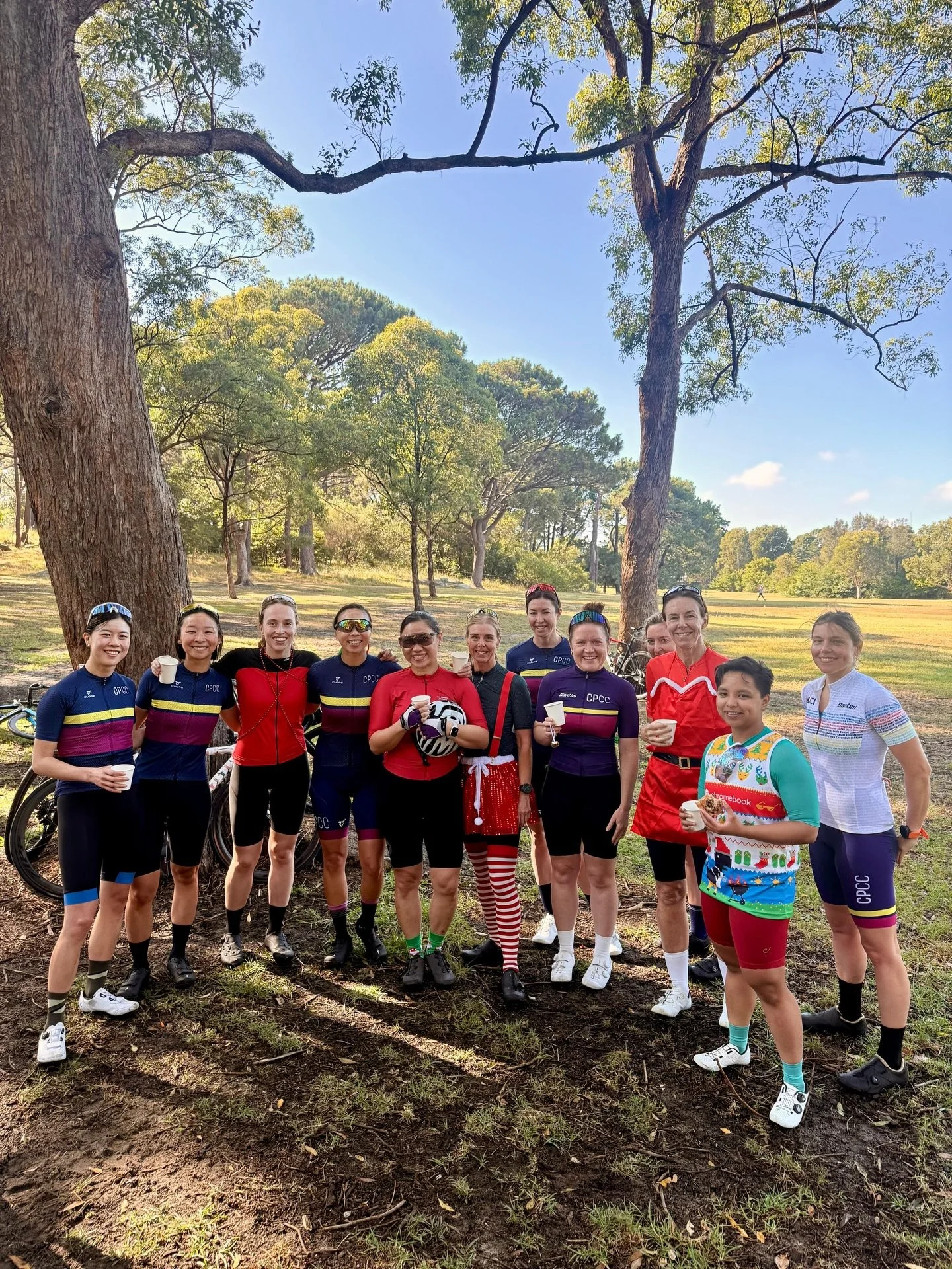 Last Saturday we held CPCC&rsquo;s annual Xmas social ride, with cold brew and pastries in the park to finish 🥐 - thanks to our Ride Captain Stu and our Secretary Byron for organising!

As we wind up our last club rides for 2025, we wish you all a s