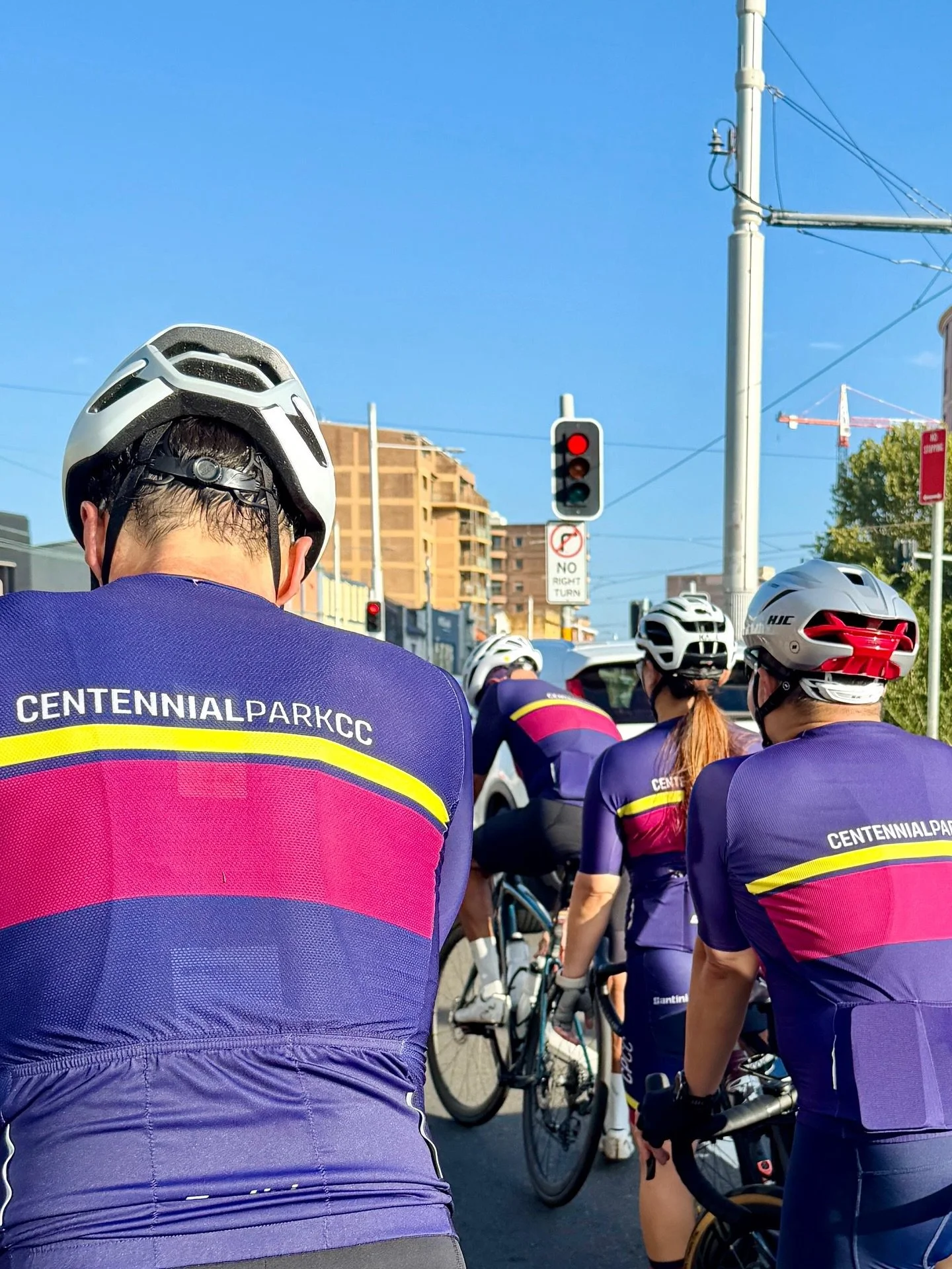 💜💛💙 Summer Saturdays 

#centennialparkcc 
#cyclingclub

📸 @shaundotm