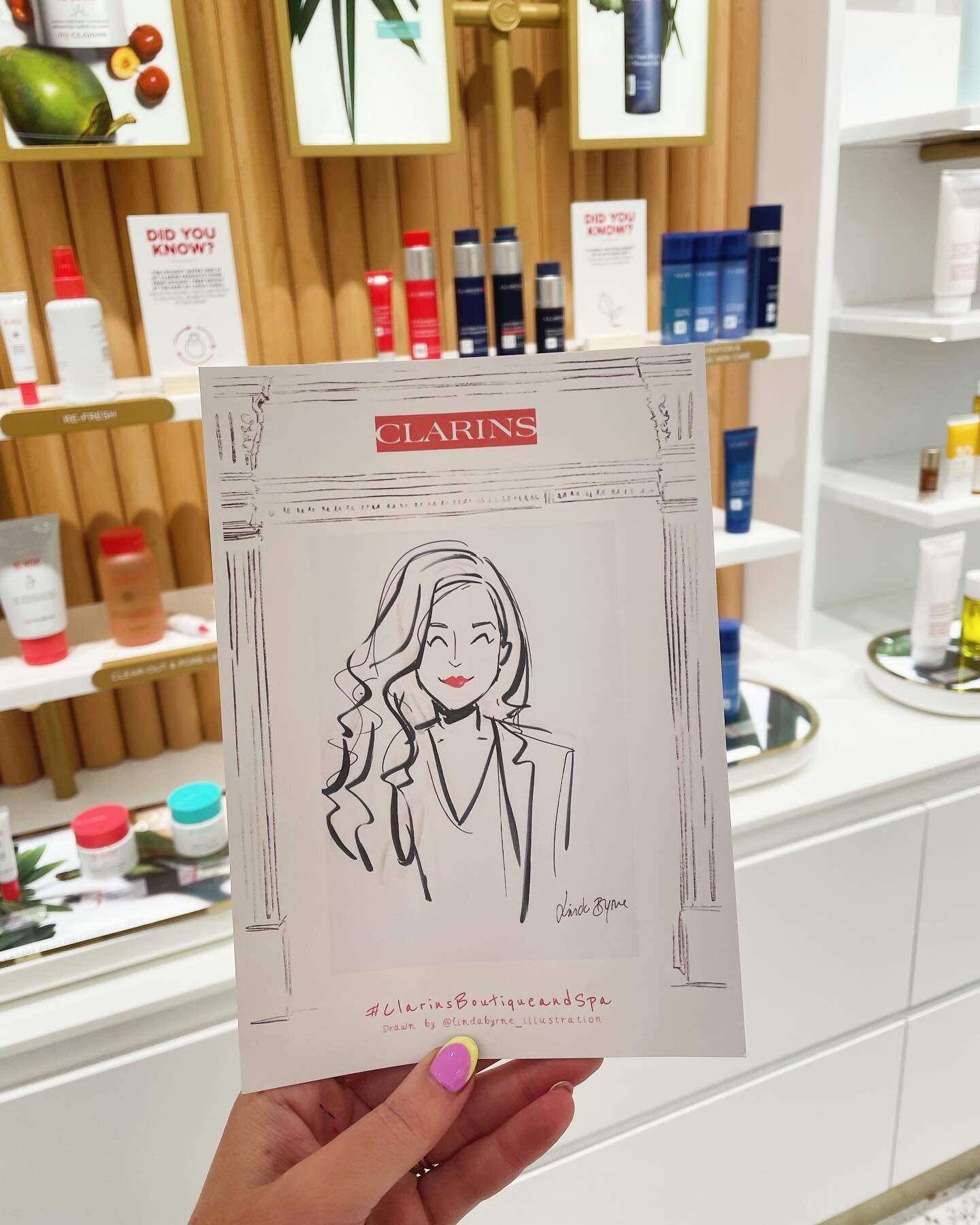 Happy birthday to @clarinsireland 🥰✍🏼🎉 we celebrated the launch of their store &amp; spa in Dublin this day last year #throwback #clarinsireland #clarinsdublin #loveclarins