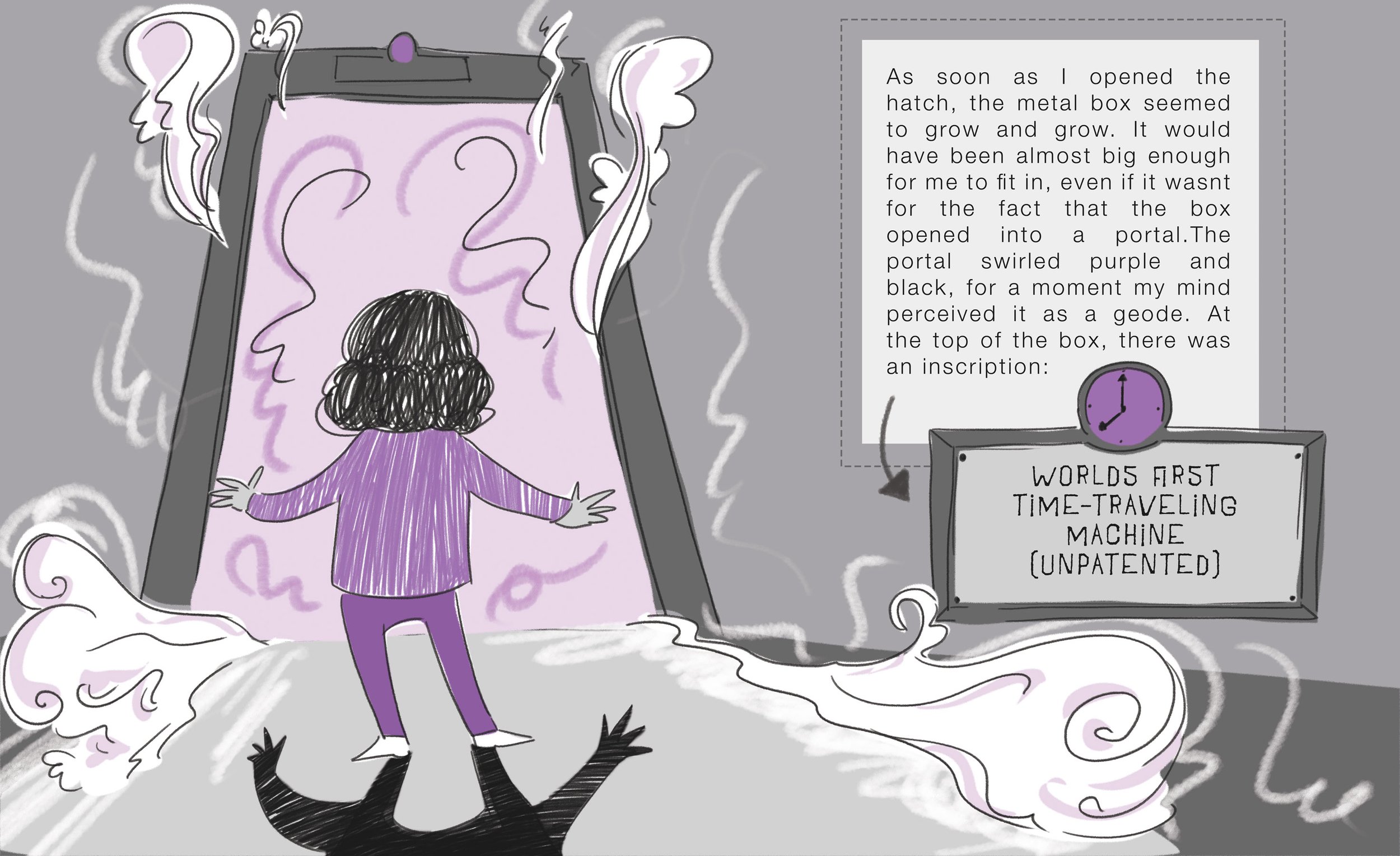 Illustrated book covers created for the Specsavers Children’s Short Story Competition winners at the An Post Irish Book Awards 2025 Esme Davison