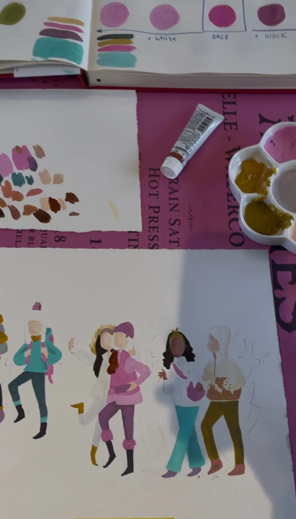 Custom illustration services for commercial and live event projects in Dublin