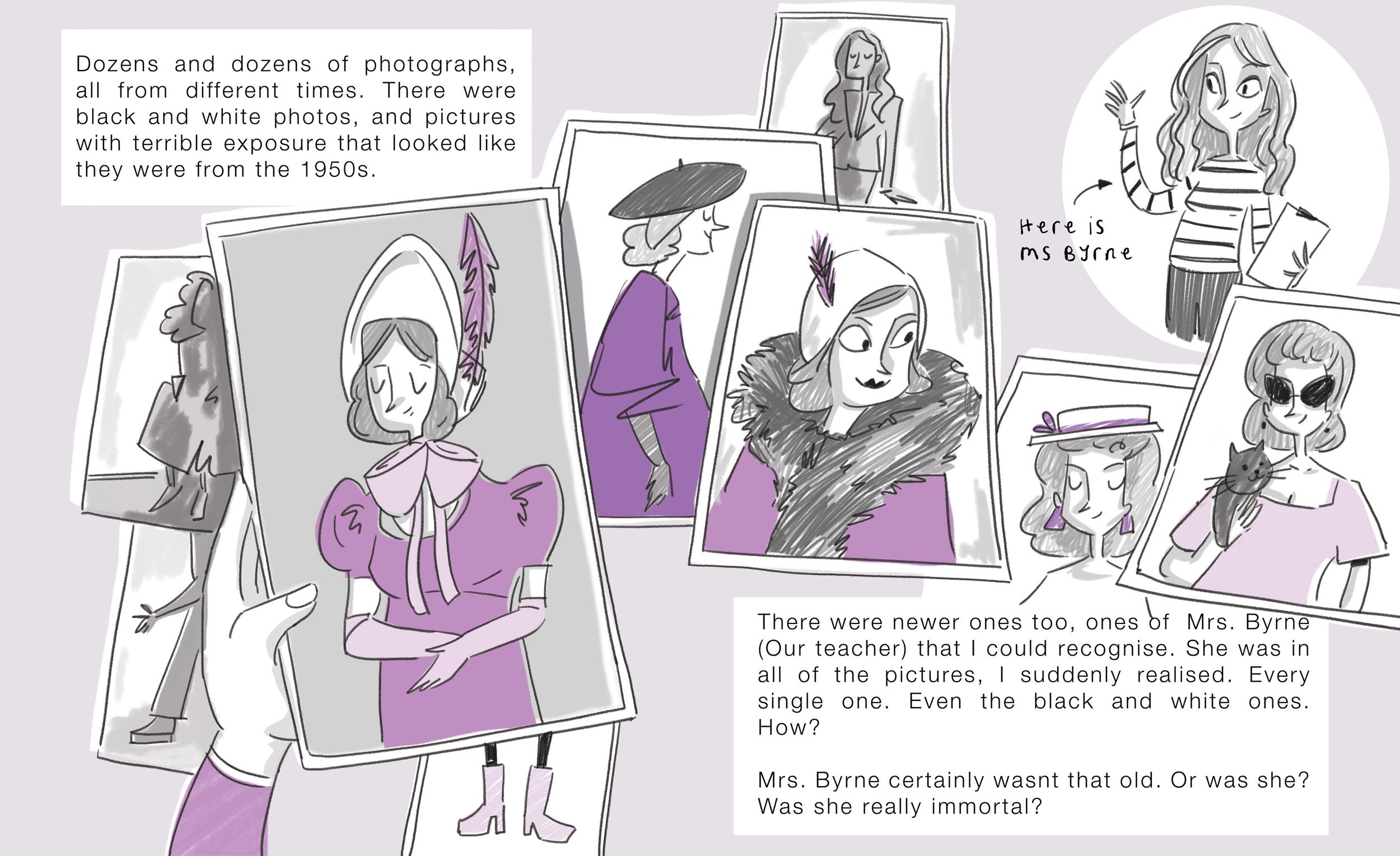 Illustrated book covers created for the Specsavers Children’s Short Story Competition winners at the An Post Irish Book Awards 2025 Esme Davison