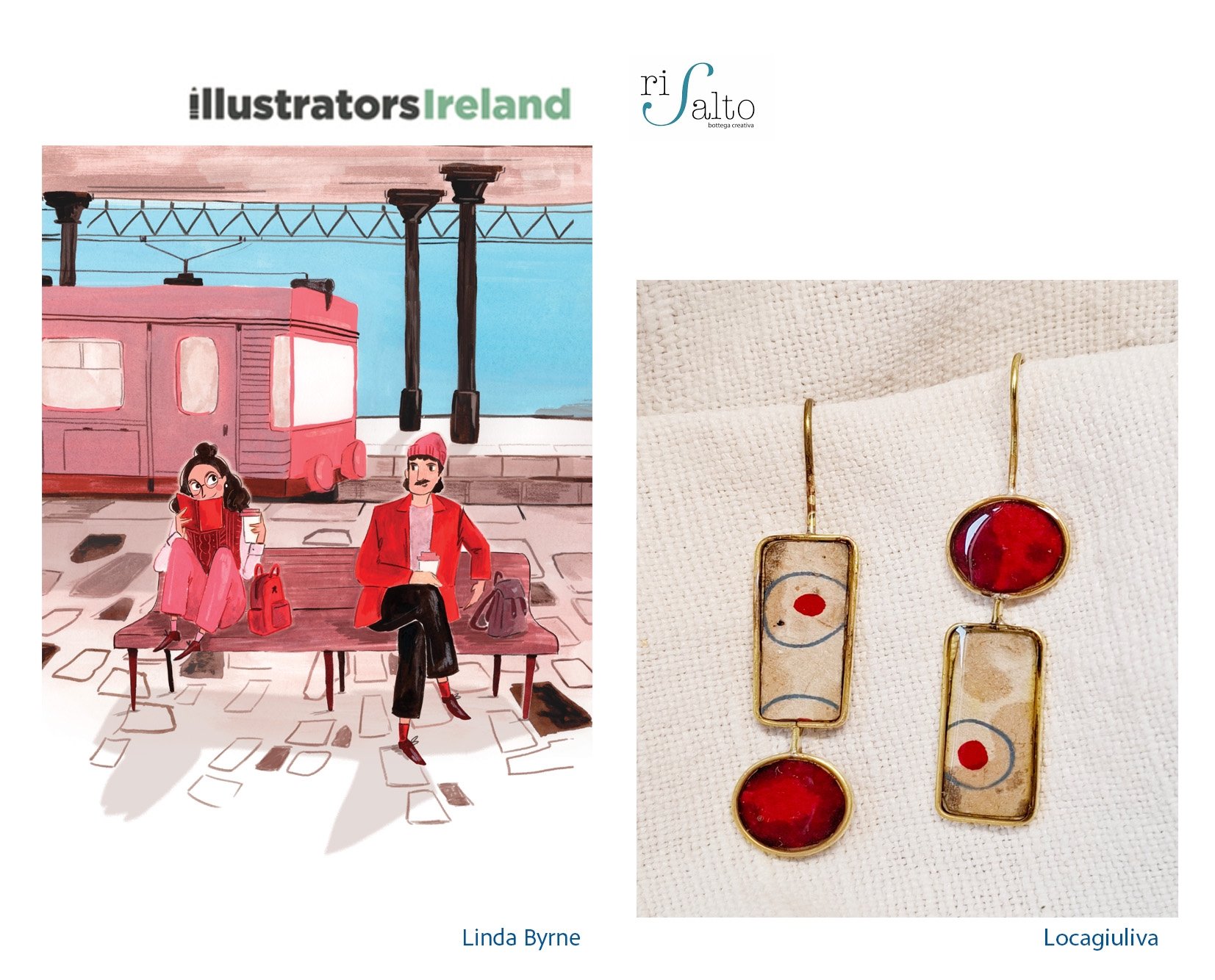 serendipity exhibition illustrators ireland linda byrne