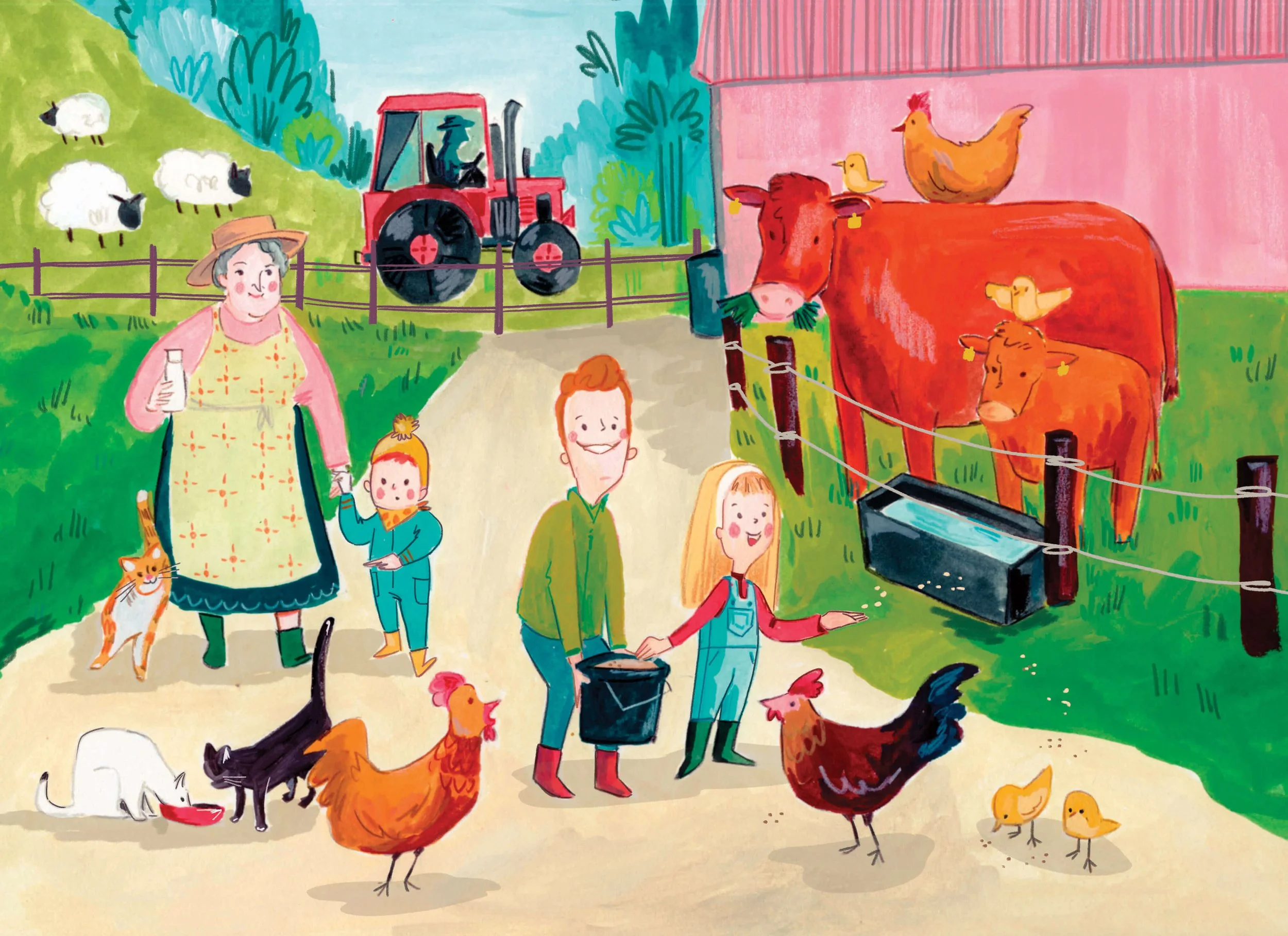 Live event artist in Ireland working with Bord Bia at the National Ploughing Championships