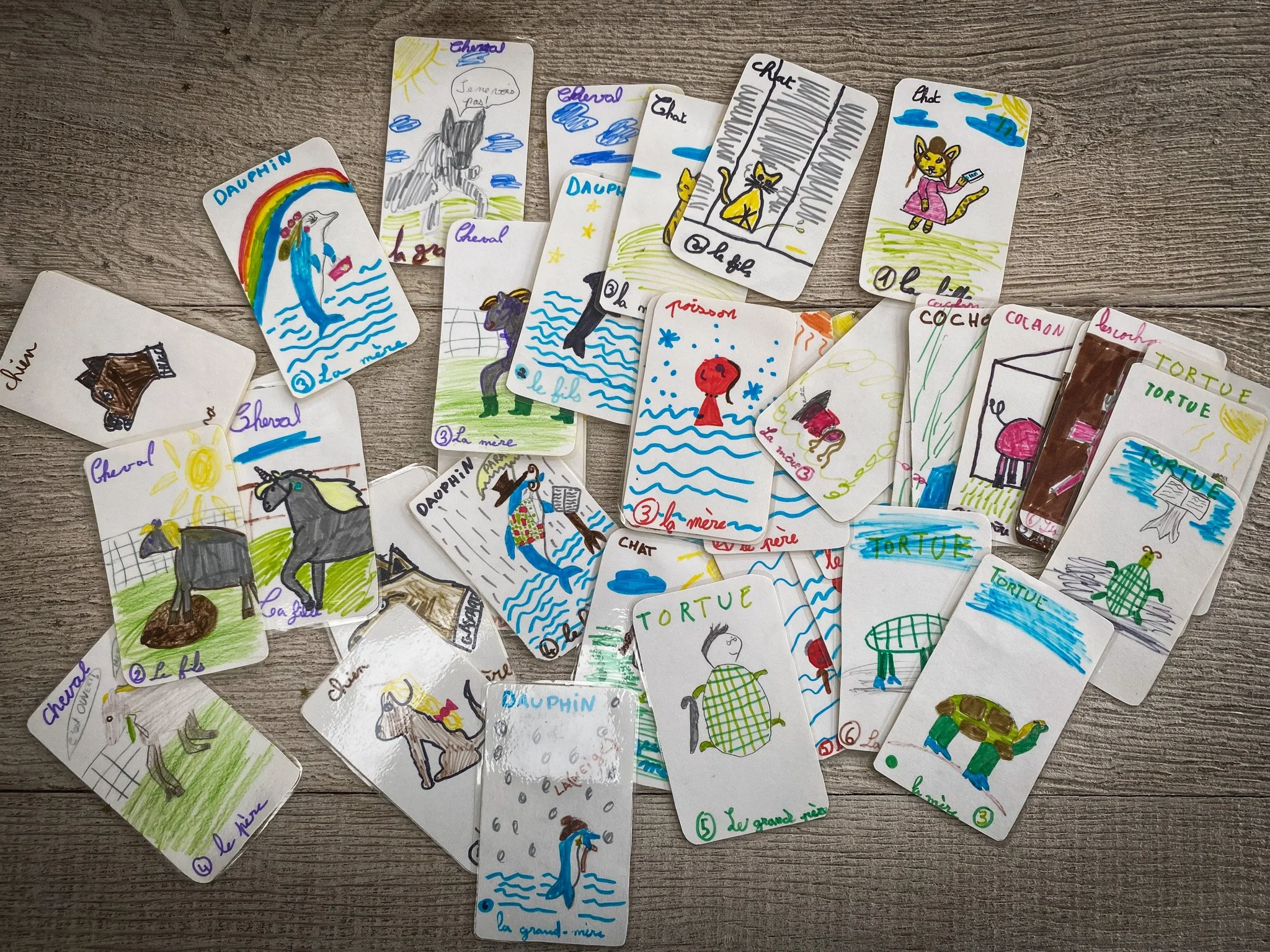Jeu des 7 familles