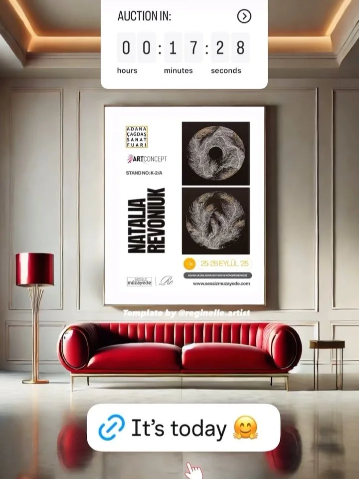 The art auction is happening right now!
The first bids have already been placed.
Join through the link in Stories! ✨
Enjoy your Art shopping 🥰

@sessizmuzayede @artconceppt @revoniuk.art 
#artauction