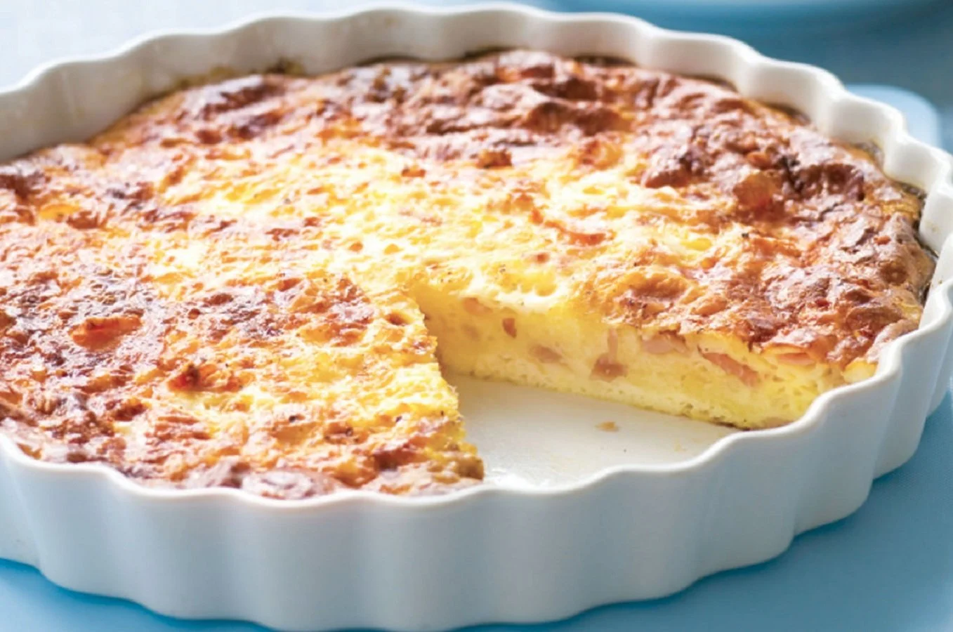 Quick and Easy Recipe: Self-Crusting Quiche