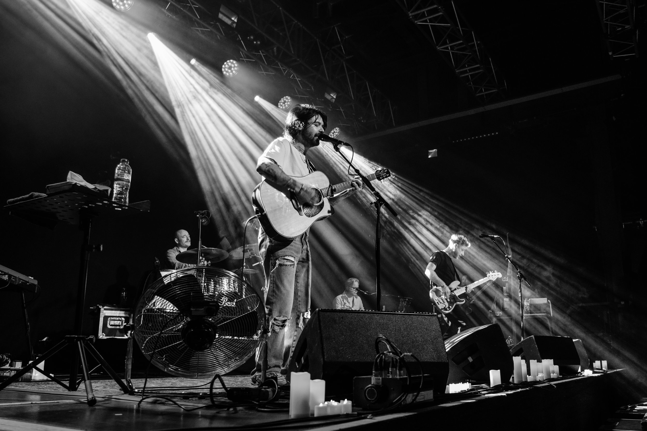Biffy Clyro performing at SWG3 in Glasgow promoting their new album Futique. Shot by Scottish Music photographer Mark Cameron