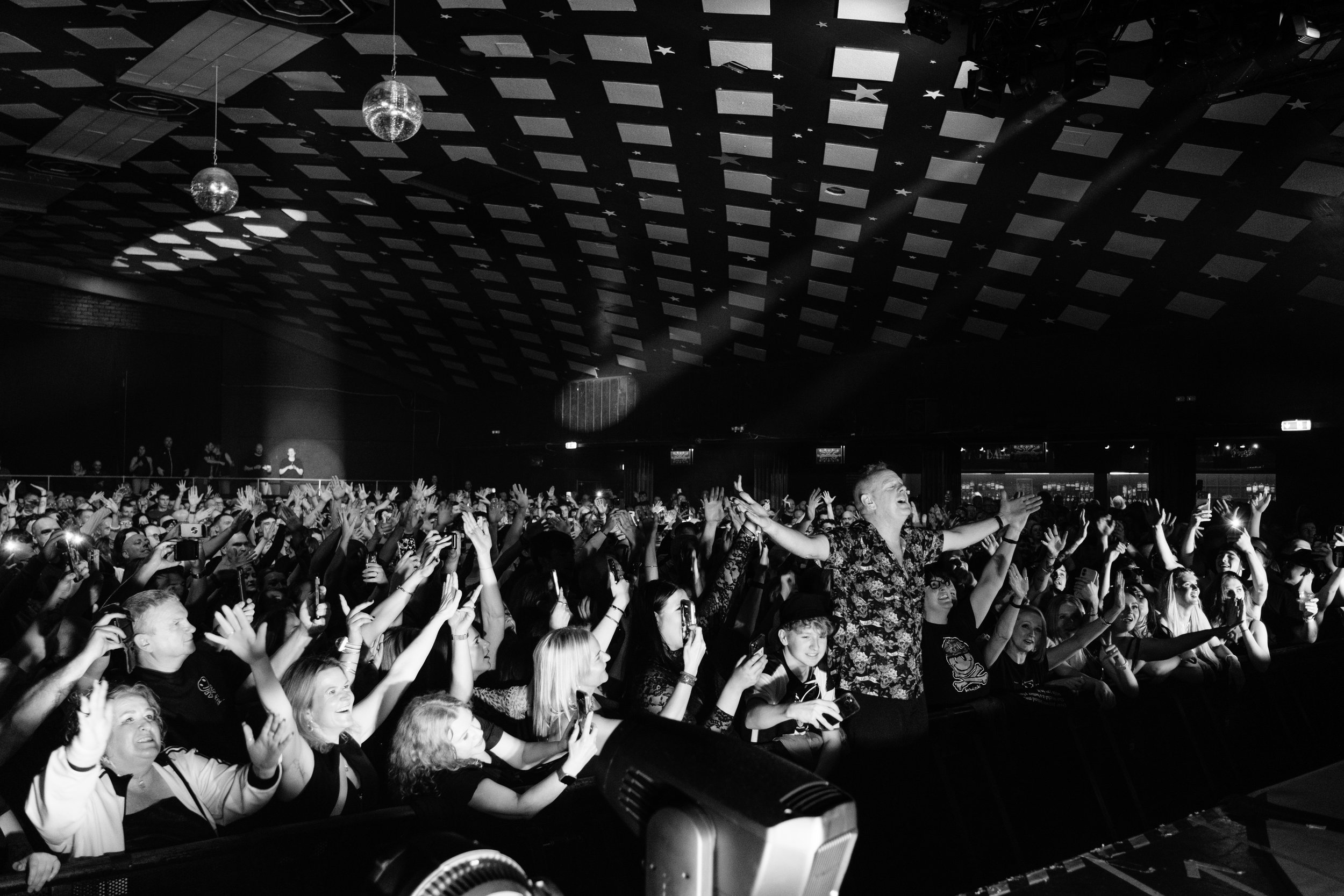 Fatboy Slim performing at night 2 of a 3 night run at Glasgows Barrowland Ballroom. February 2026. By Scottish Music Photographer Mark Cameron