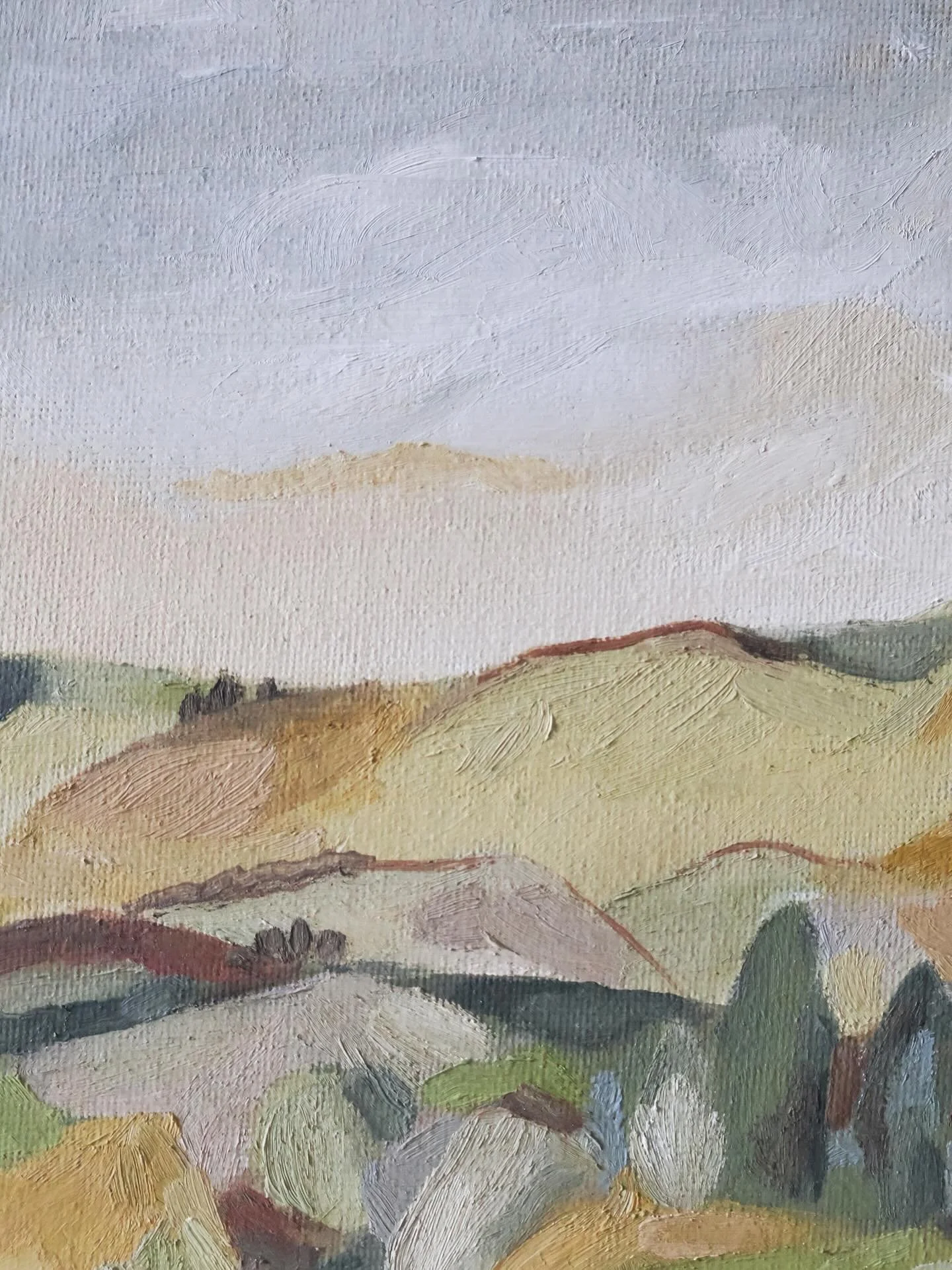 Autumn colours and brushstrokes 🎨