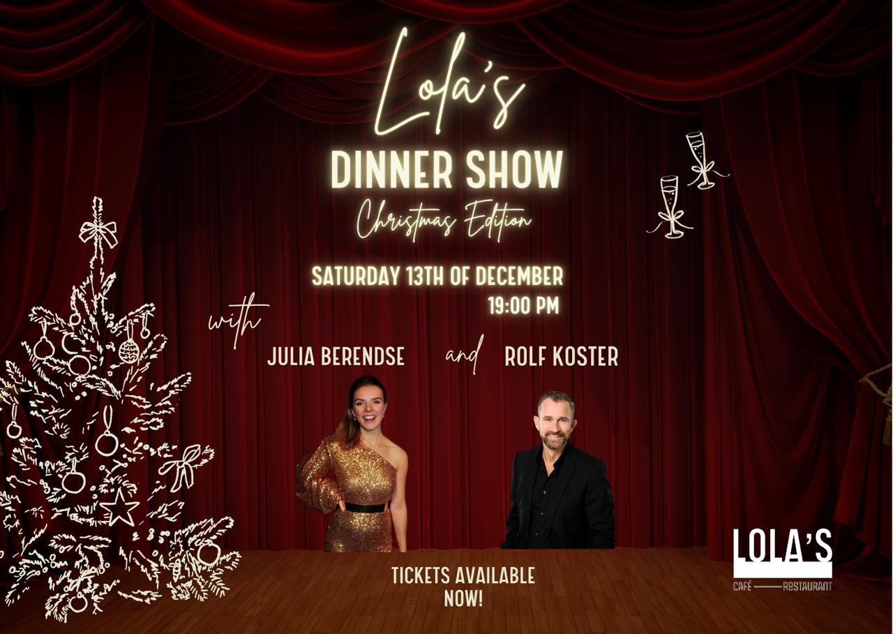 Dinner Show 13 december