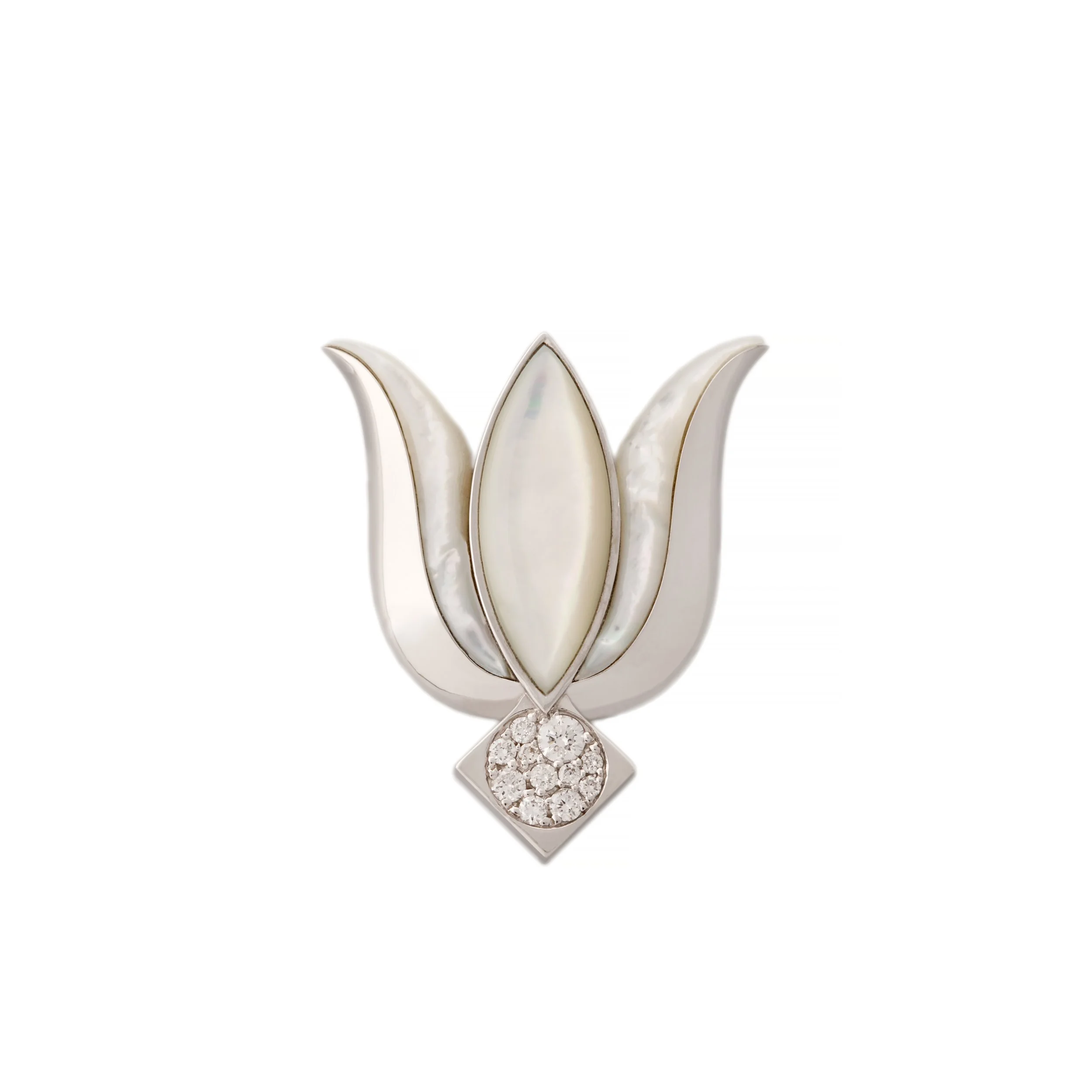 The Lotus Brooch Pendant