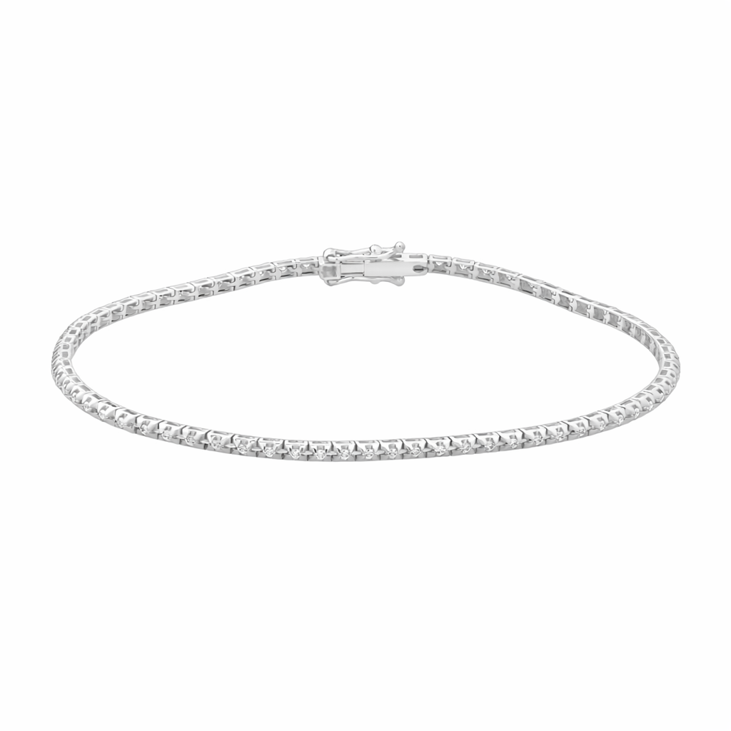 Elegant diamond tennis bracelet.png
