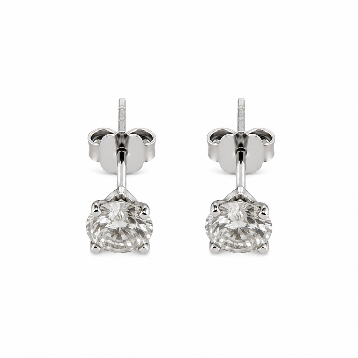 Diamond Stud Earrings