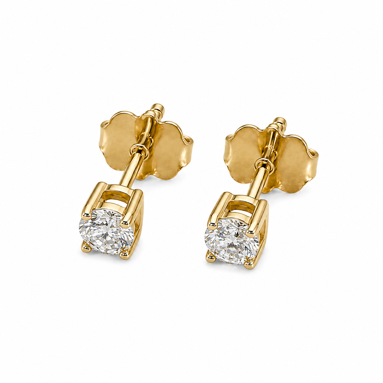 Diamond Stud Earrings