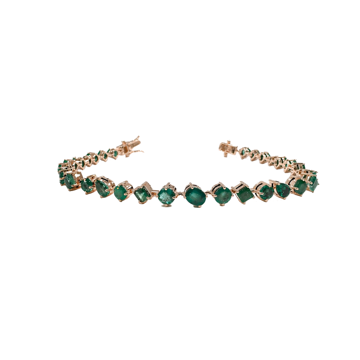 Verlume Emerald Tennis Bracelet