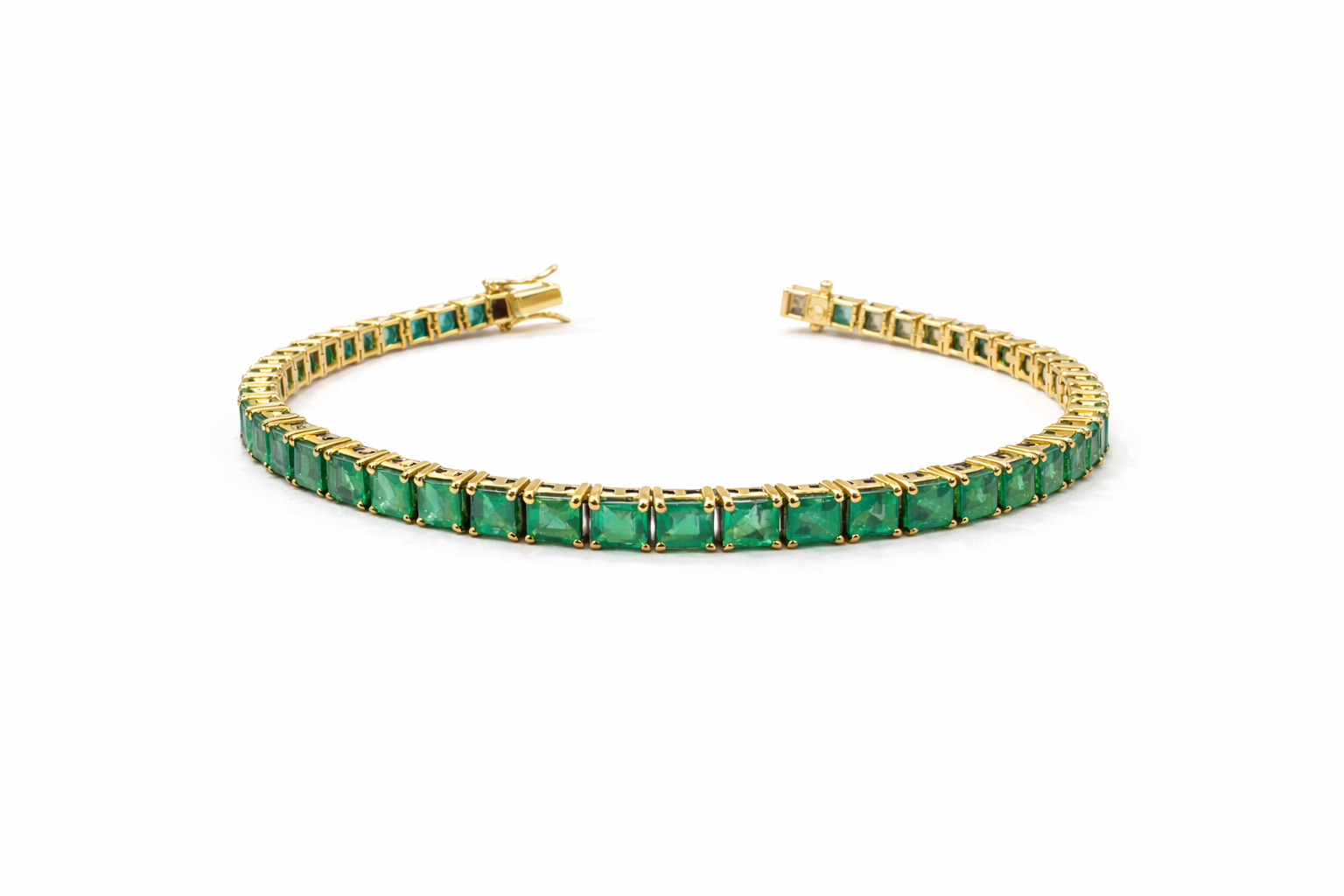 Emerald Tennis Bracelet