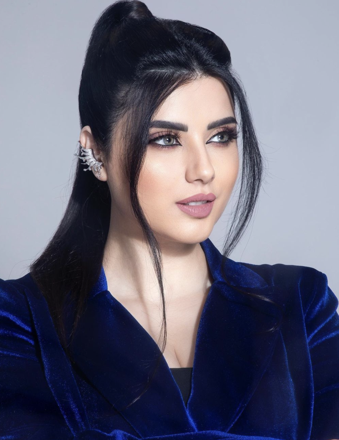 Lara Khoury's look for the cover of Al Jadeed wearing LJ pieces