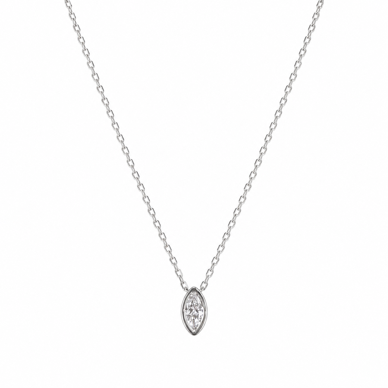 Marquise Diamond Necklace