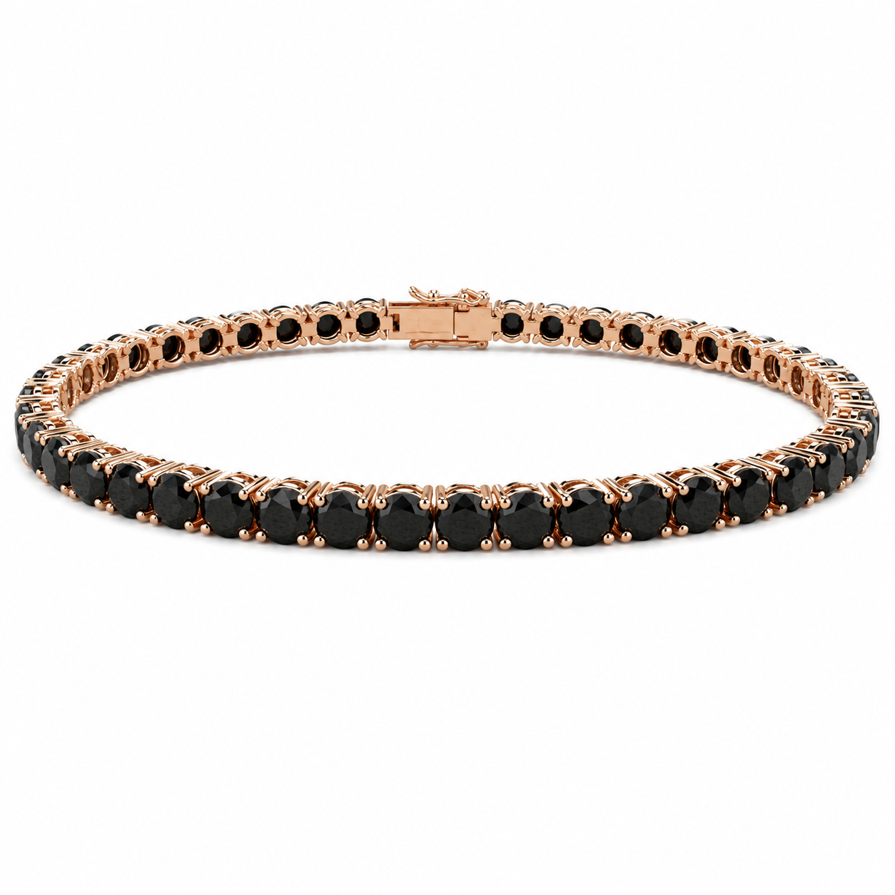 Midnight Radiance Tennis Bracelet - 12ct