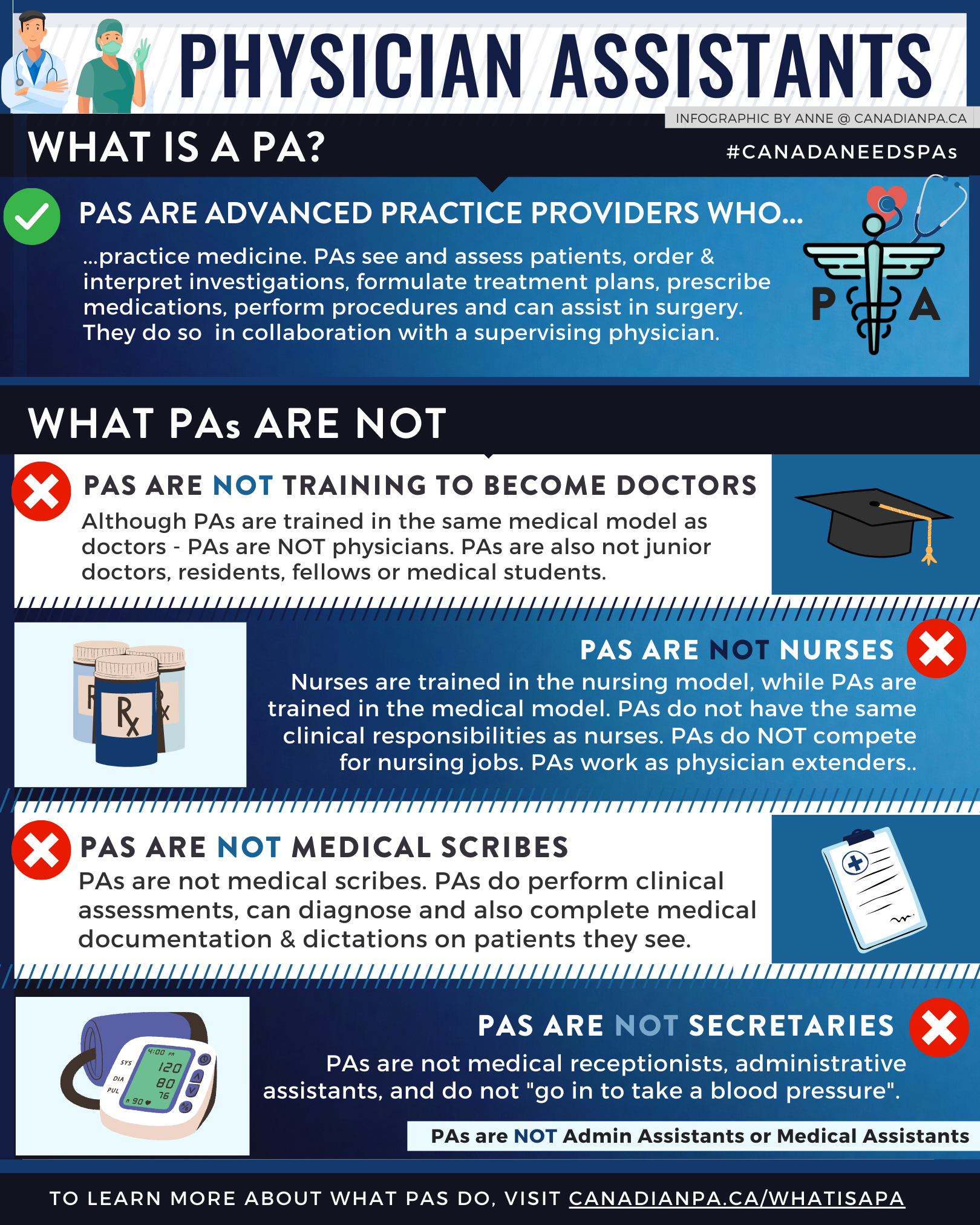 Infographic - What PAs are not.png