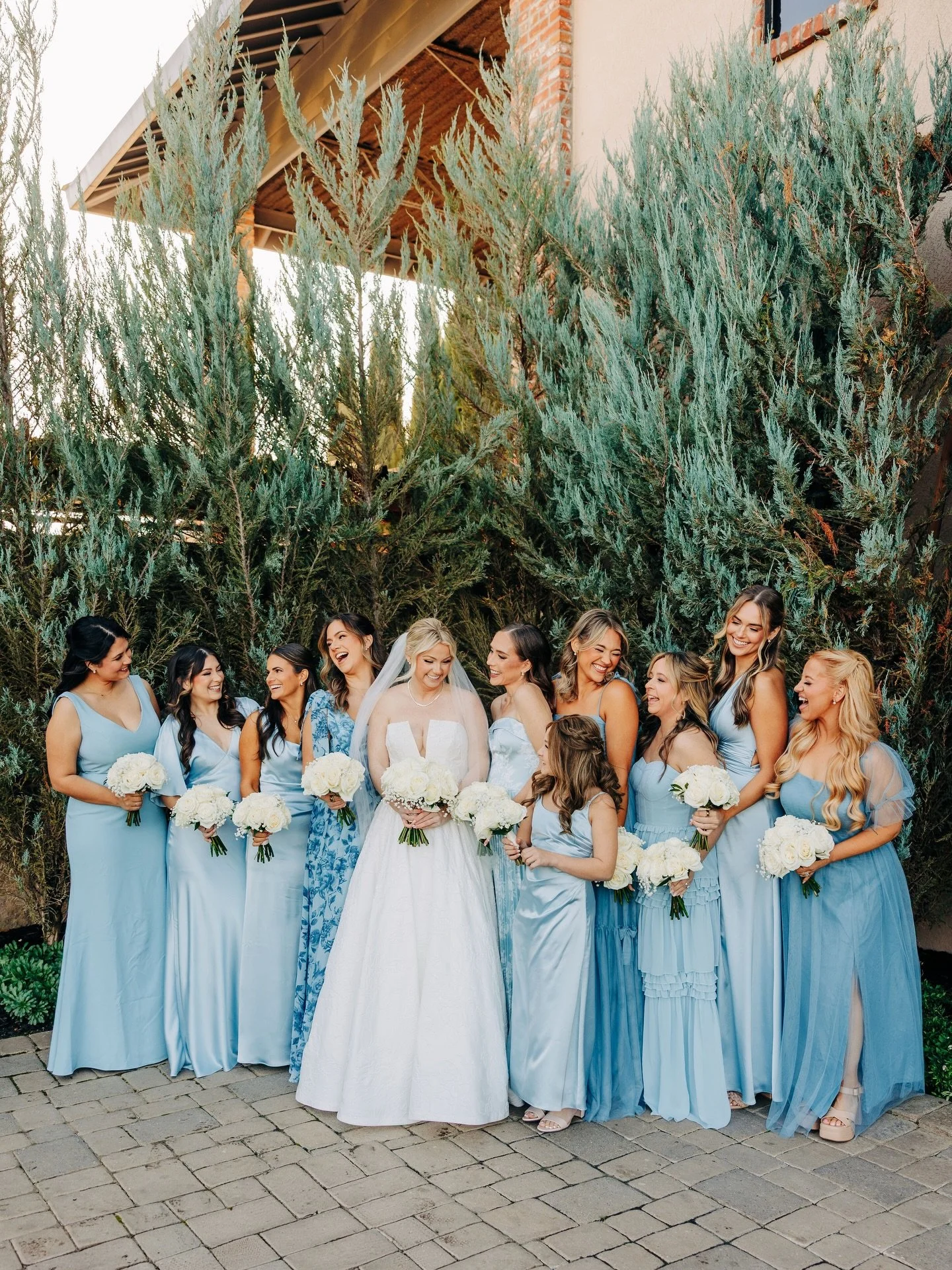 My something blues 🩵☺️ one of the best parts of getting married is having your friends and family be so supportive and happy to celebrate your love. 

#bestfriend #bridesmaids #wedding