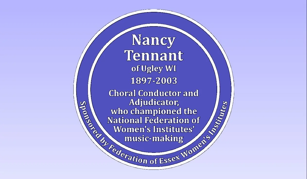Blue Plaque Unveiling - Nancy Tennant
