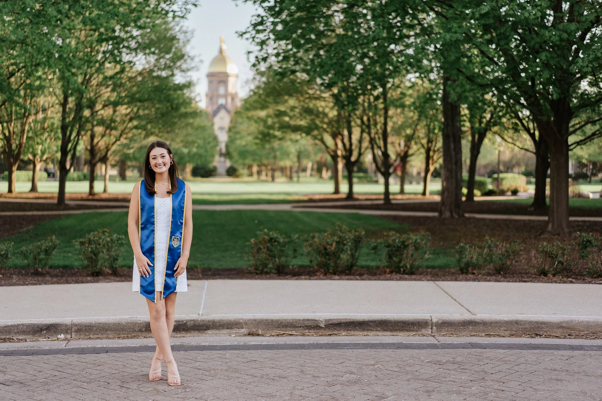 University of Notre Dame Graduation Portraits | Mackenzie