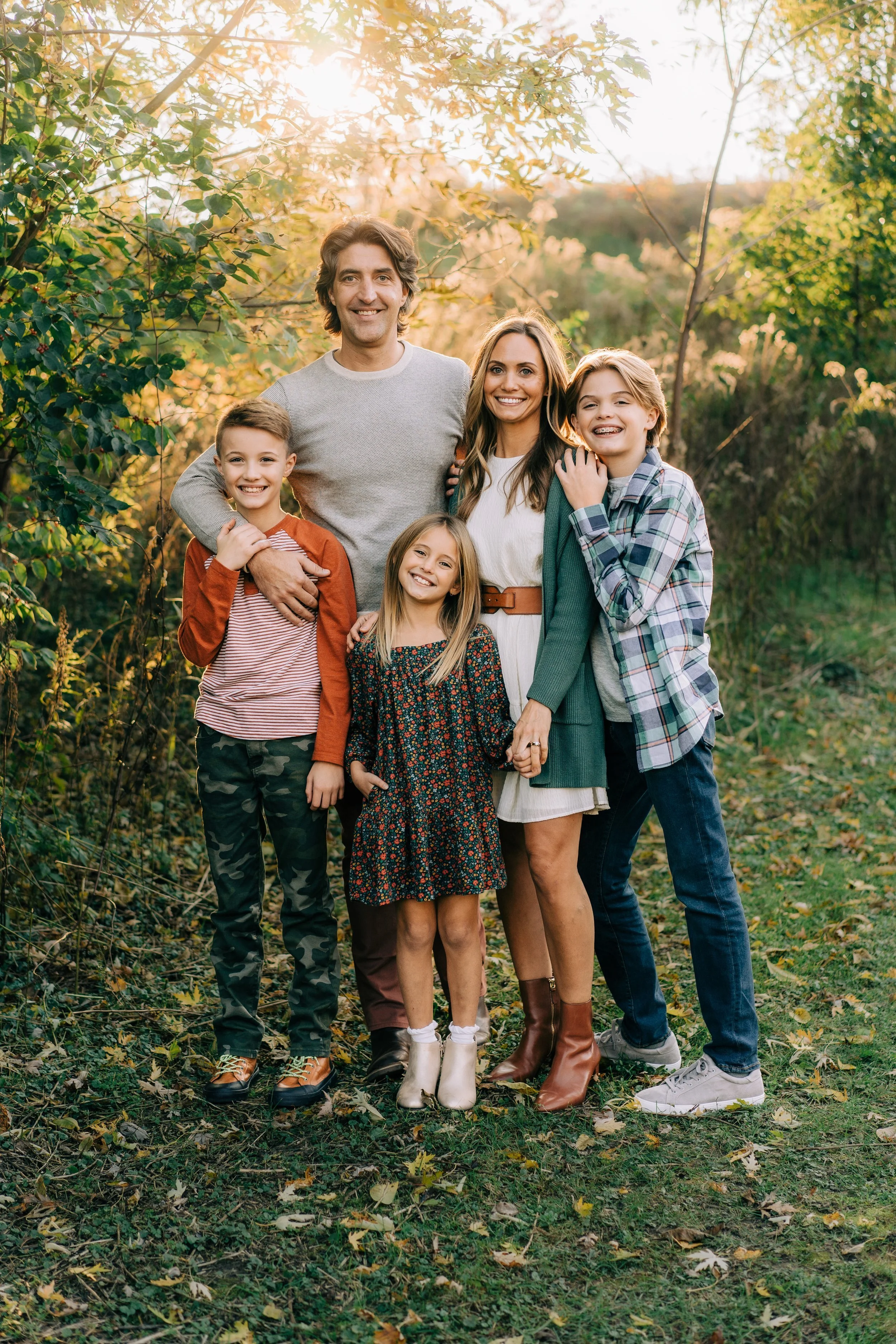 Fall Family Pictures in Mishawaka, IN