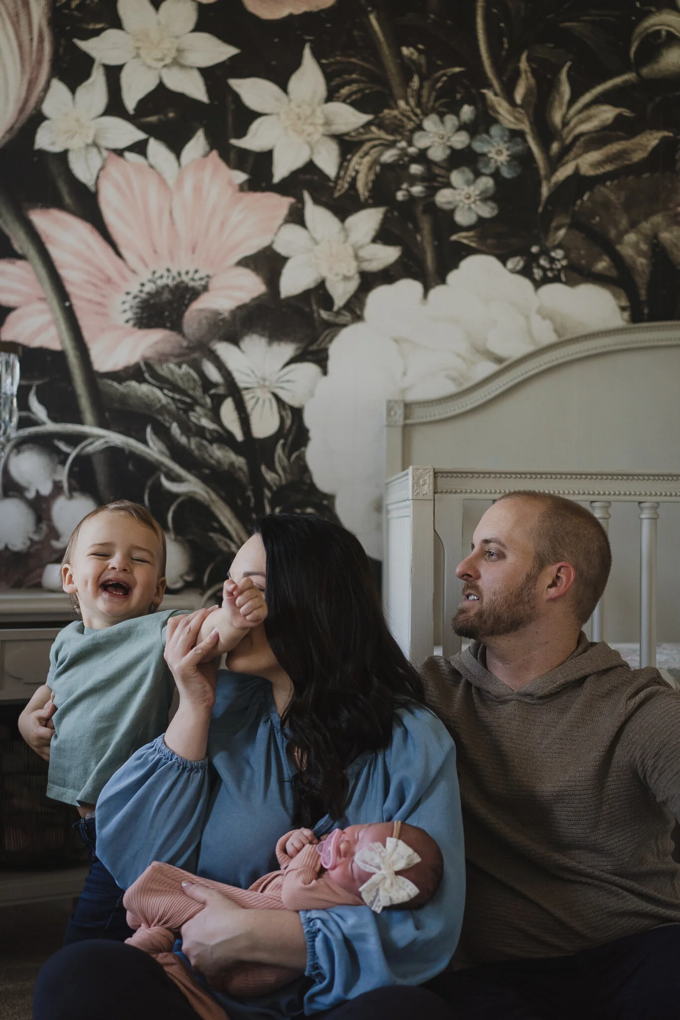 Welcome Home, Quinn | Goshen In-Home Newborn Photo Session