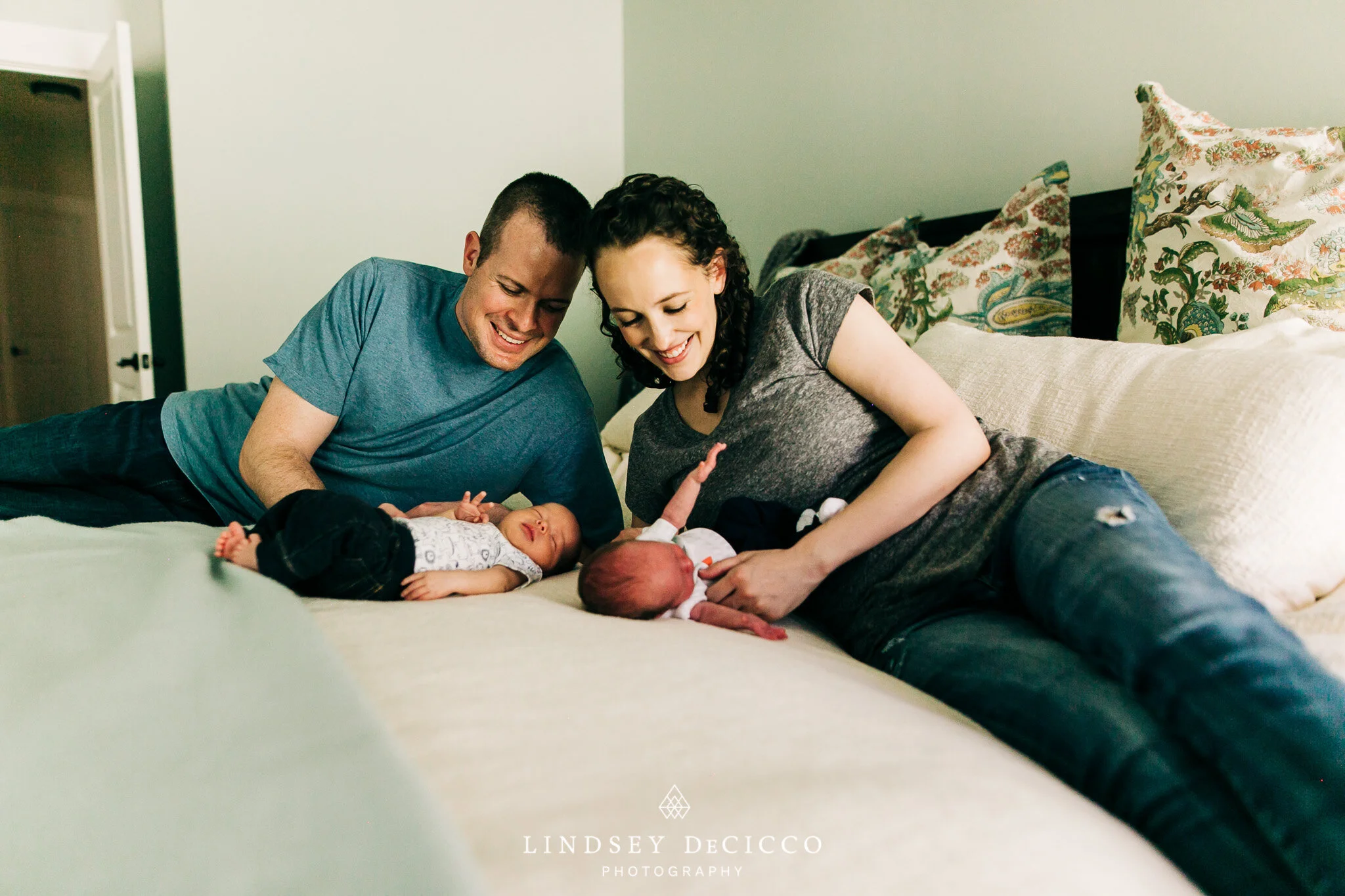 The Ketchum Twins | Newborn Family Photography and Videography, Niles, MI