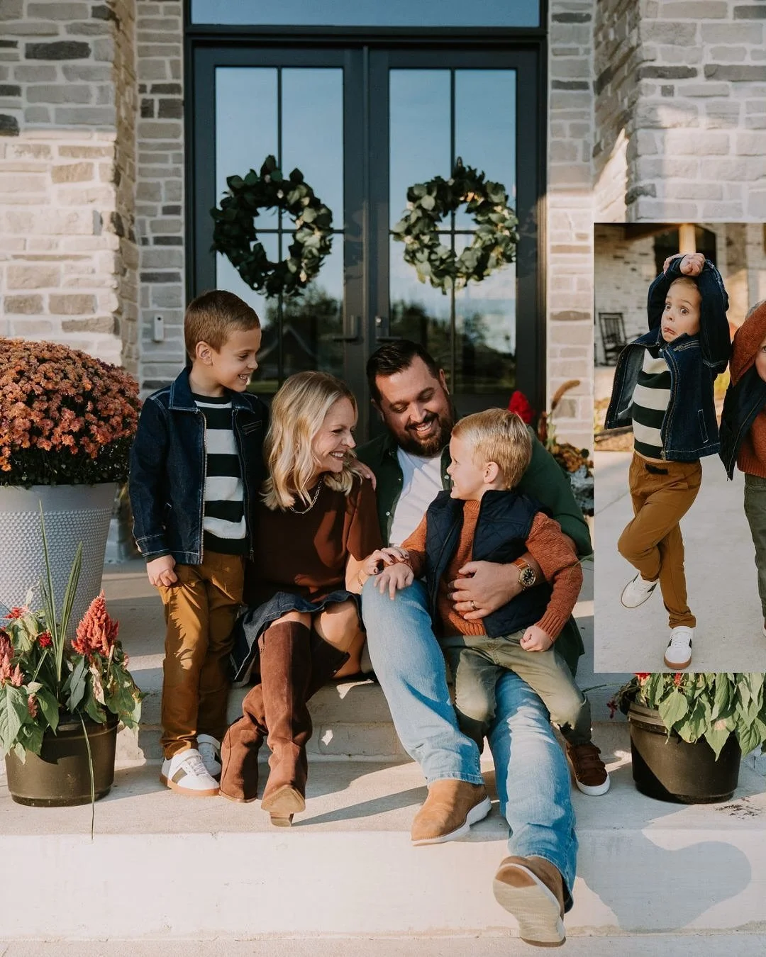 Front porch minis in Niles, Michigan 💛

The cutest, silliest little boys &mdash; and one with a big ol&rsquo; lipstick smooch from Mom right on his cheek.

Loved meeting so many new families this round!