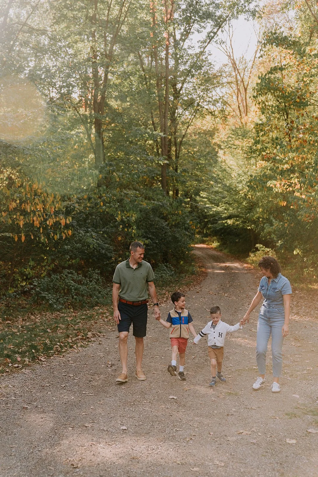 Lifestyle Family Walk | South Bend Indiana Front Porch Minis