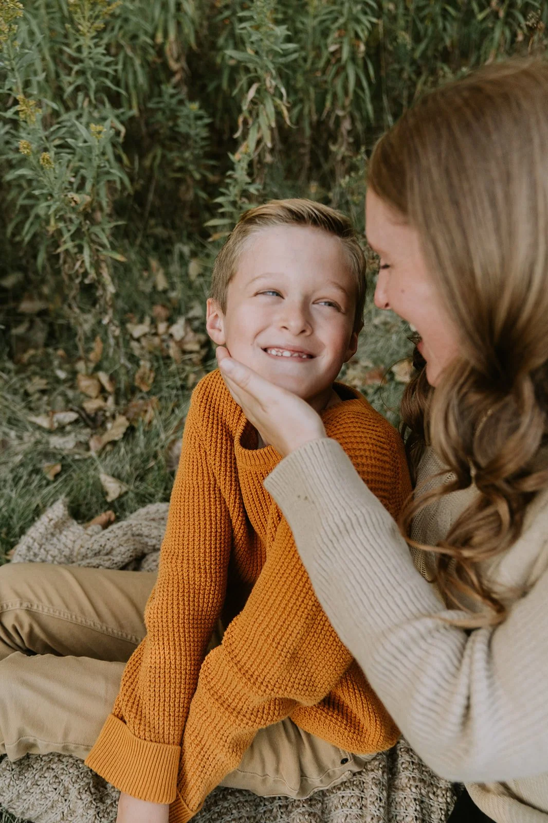Joyful Child Portrait at Meadows Edge | Mishawaka Indiana Photographer