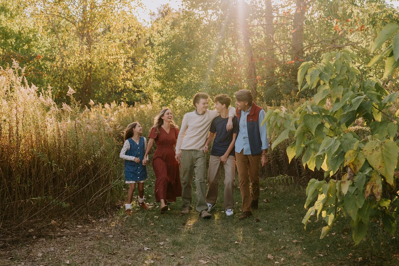 Meadow Edge Family Portrait | Fall Mini Sessions Mishawaka