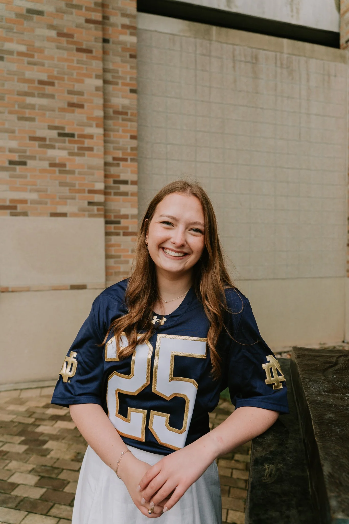 College Graduation Pictures with Jersey