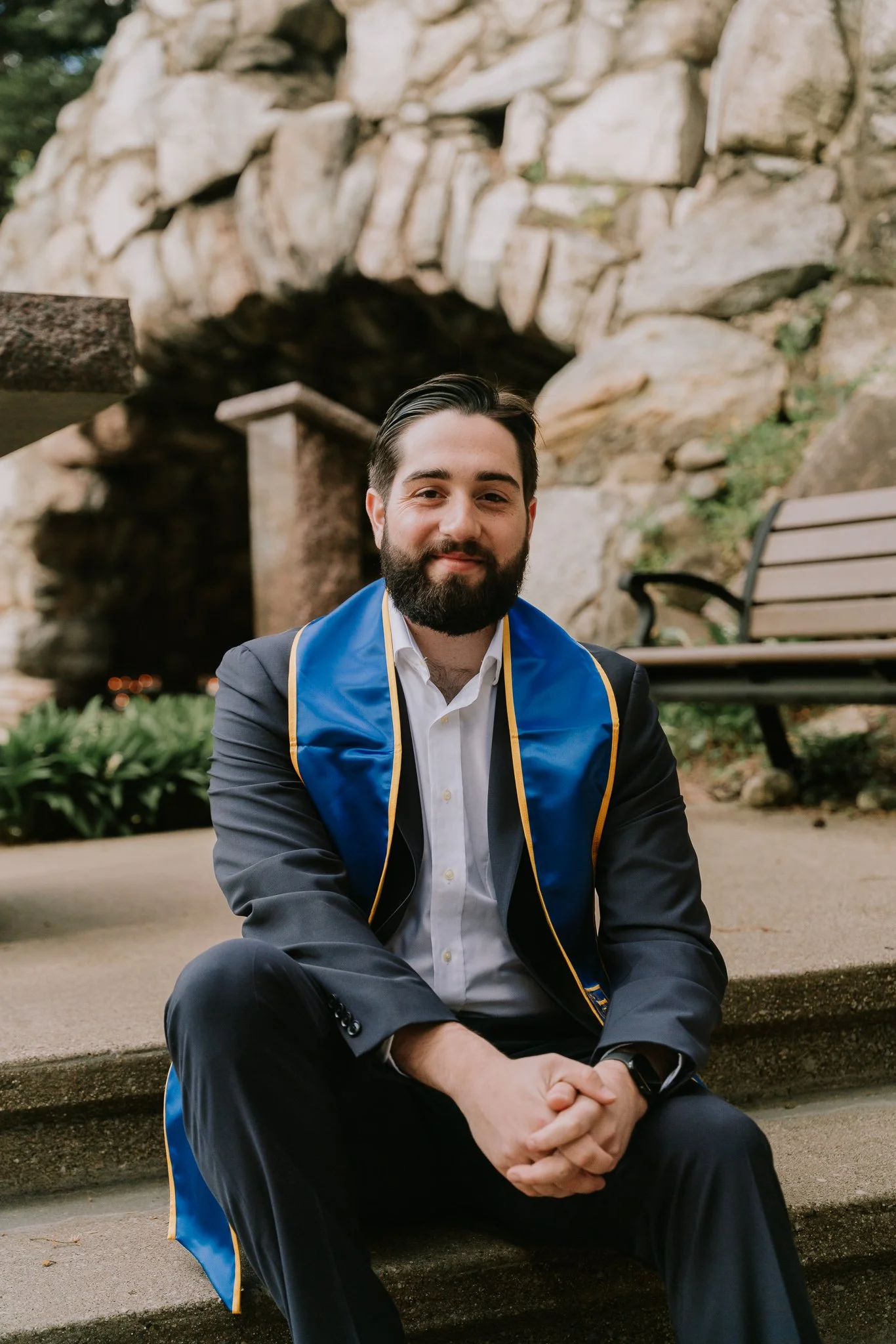 ND Grad Pics at the Grotto