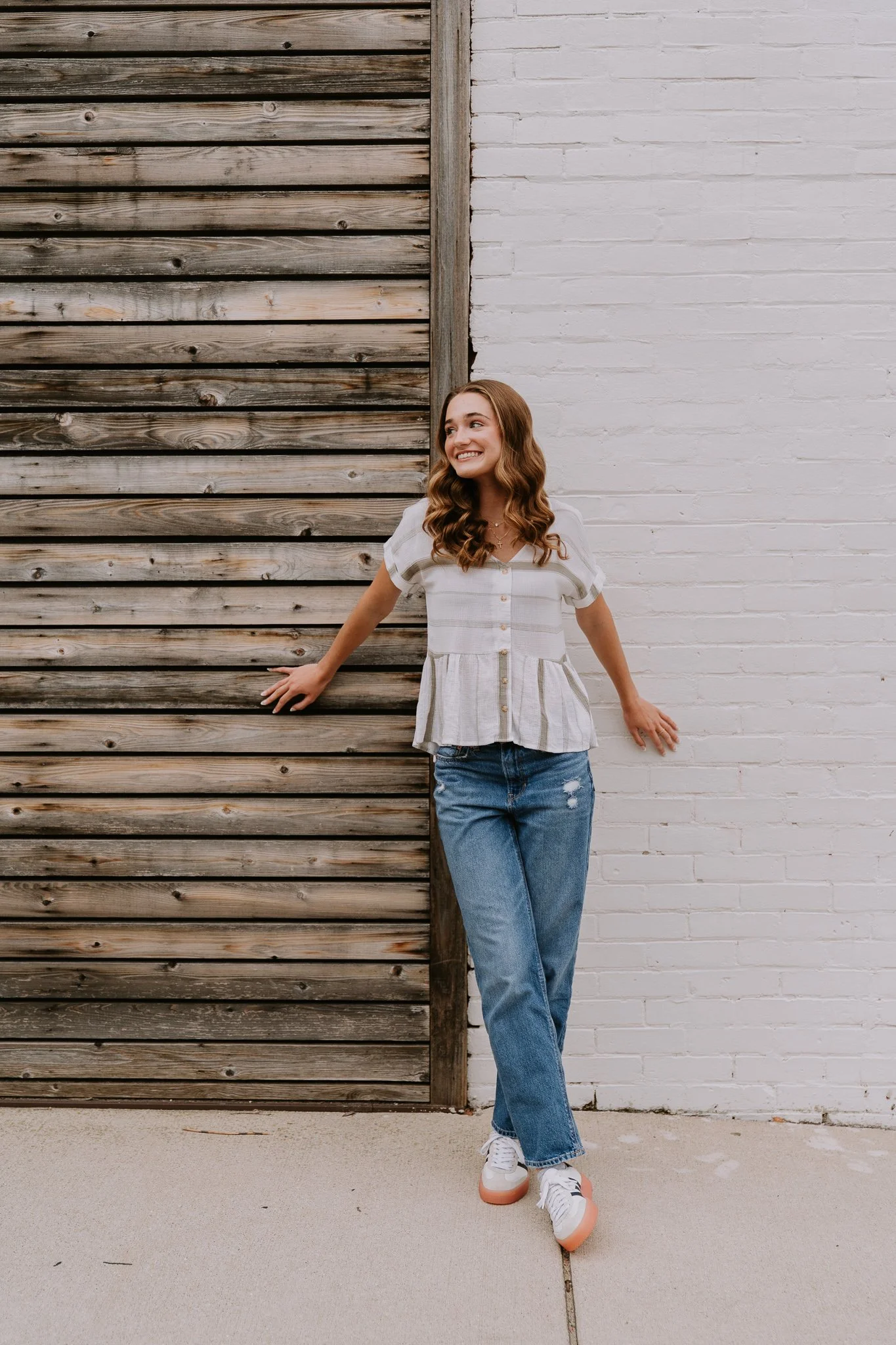 Downtown New Buffalo Senior Pictures