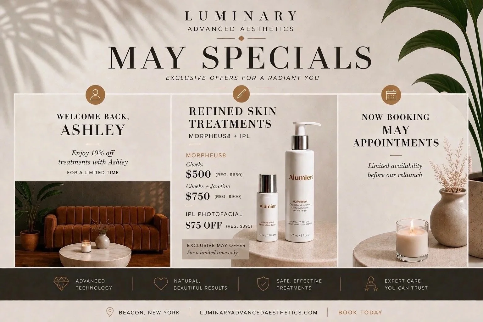 Luminary May Specials