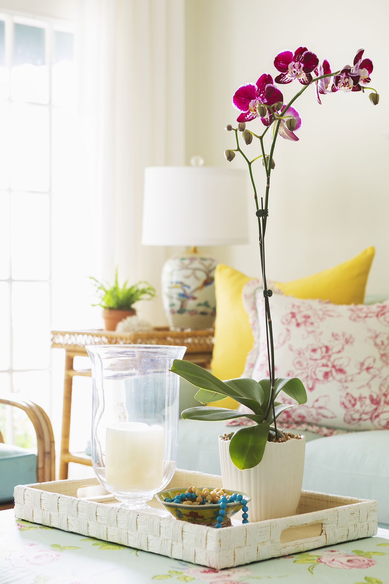 Borough Shores - Susan Walsh Interiors - Photographed by Rett Peek for At Home in Arkansas magazine - 3 Orchid .jpg