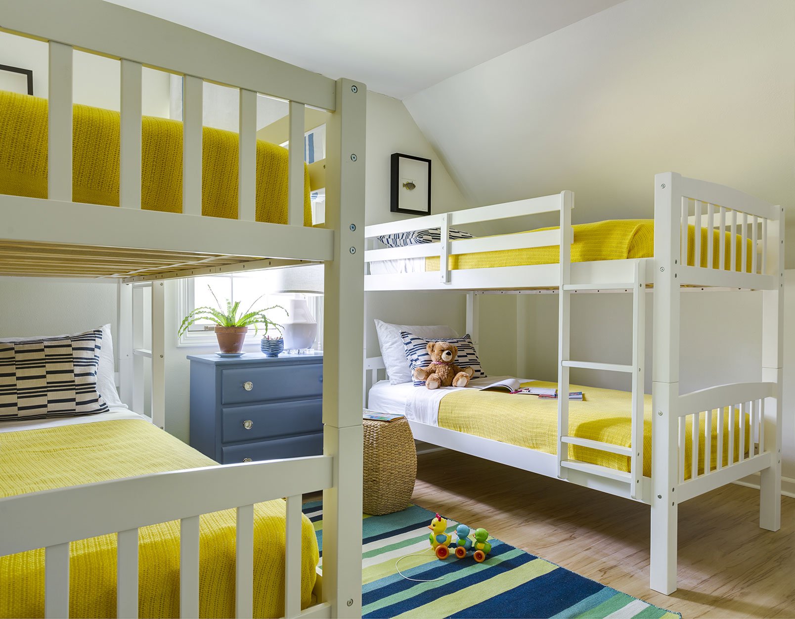 Borough Shores - Susan Walsh Interiors - Photographed by Rett Peek for At Home in Arkansas magazine - 9 Bunk Beds.jpg