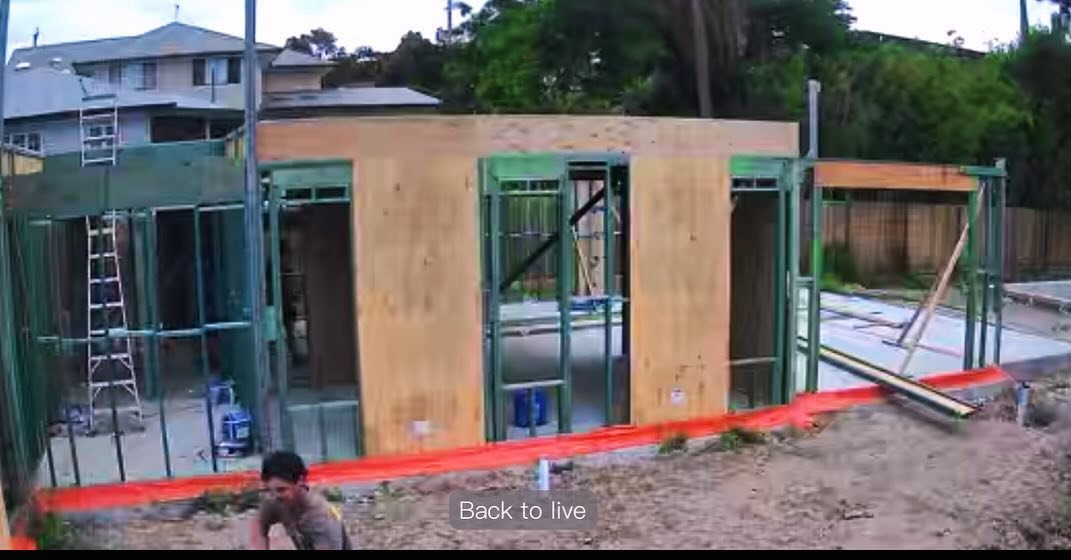 Camp Hill project taking shape. Frames and trusses well underway now. #camphill #propertydevelopment #construction #executivehome #88