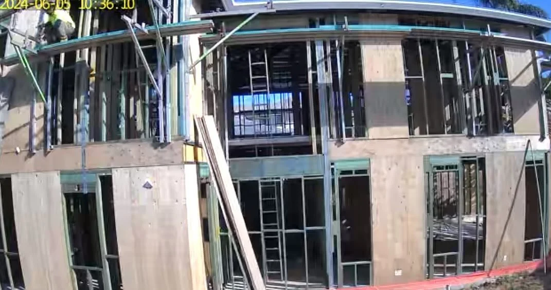 Good to see some progress on site this week. First floor roof installed and bricks 🧱 delivered. @oakegroup @ambrose_design_and_construct #camphill #propertydevelopment #construction #project #88 #exclusivehome