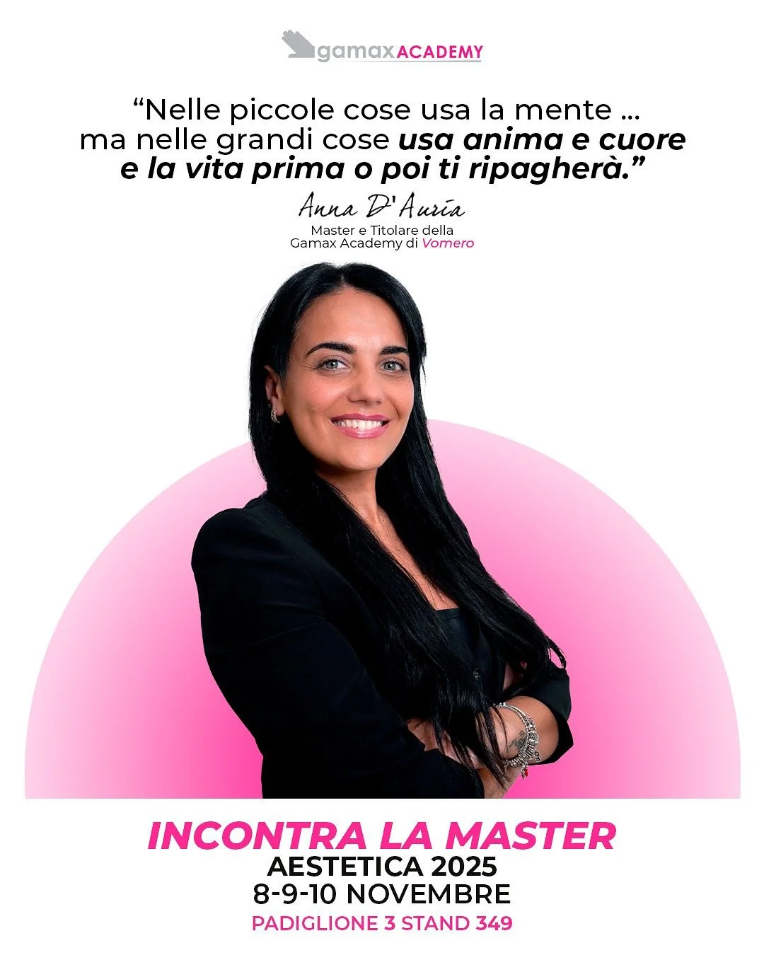 Dietro ogni successo c&rsquo;&egrave; una storia fatta di passione, impegno e formazione continua 💅🏻

Incontra la Master di Gamax Academy Vomero ad #Aestetica2025 e scopri come trasformare la tua passione in un vero percorso professionale!

📍 Padi