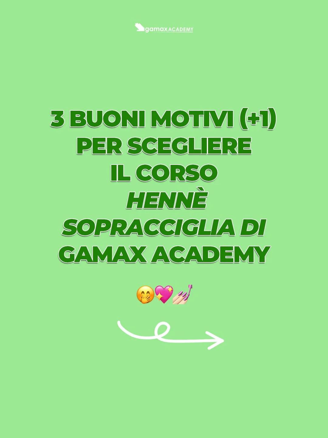 3️⃣+1️⃣ buoni motivi per scegliere il corso HENN&Egrave; SOPRACCIGLIA Gamax Academy ❤️

Scopri le date nella sede pi&ugrave; vicina a te:

📍 @gamax_academy_bari
📍 @gamaxacademyfoggia
📍 @gamax_academy_frattamaggiore
📍 @gamaxacademyfuorigrotta
📍 @