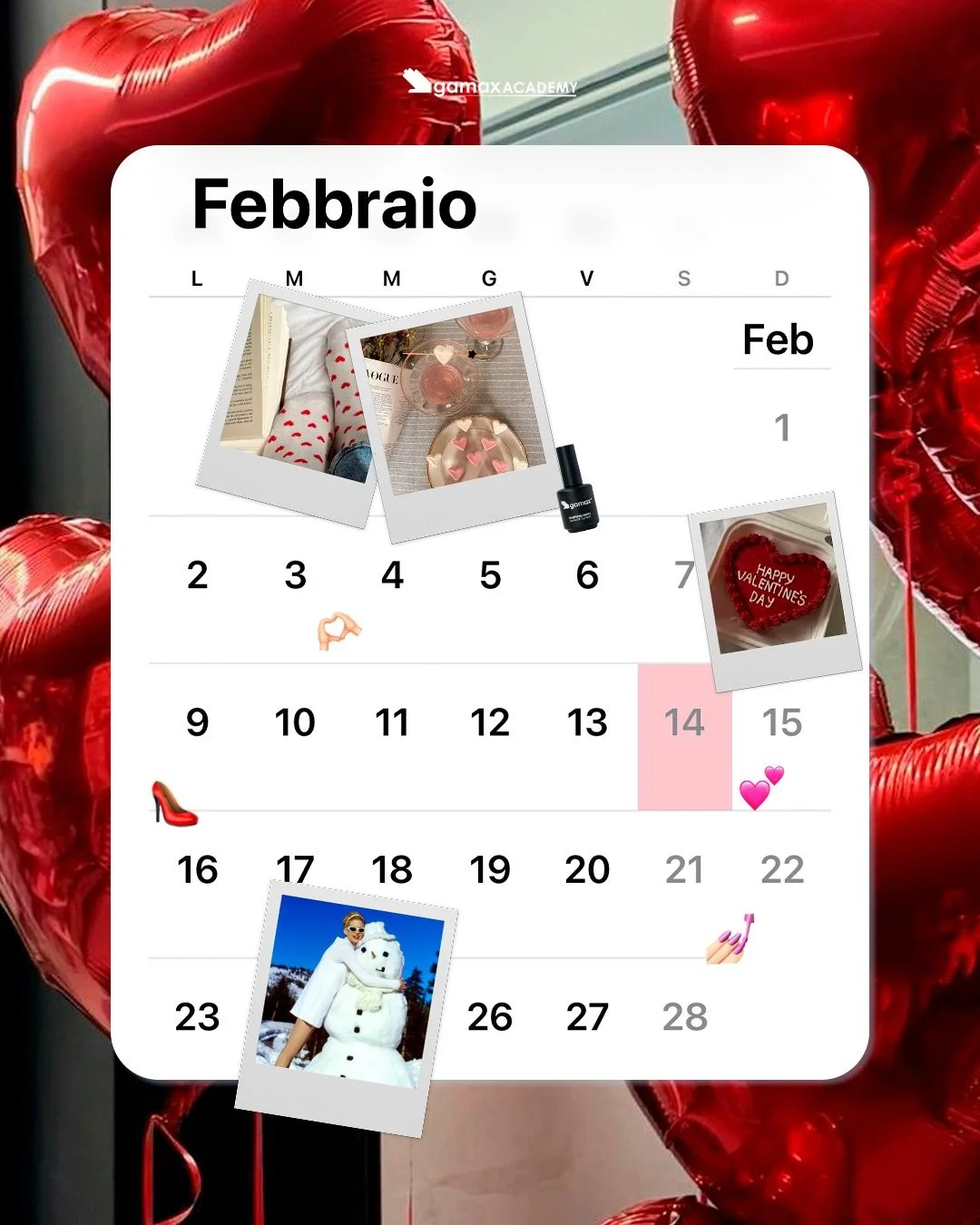 A febbraio innamorati della formazione!

Iscriviti a uno degli oltre 20 corsi di Alta Formazione di Gamax Academy e inizia il tuo percorso da professionista nel settore beauty! 💅🏻💄

Investi su di te, dai valore al tuo talento 💌✨

#GamaxAcademy #G