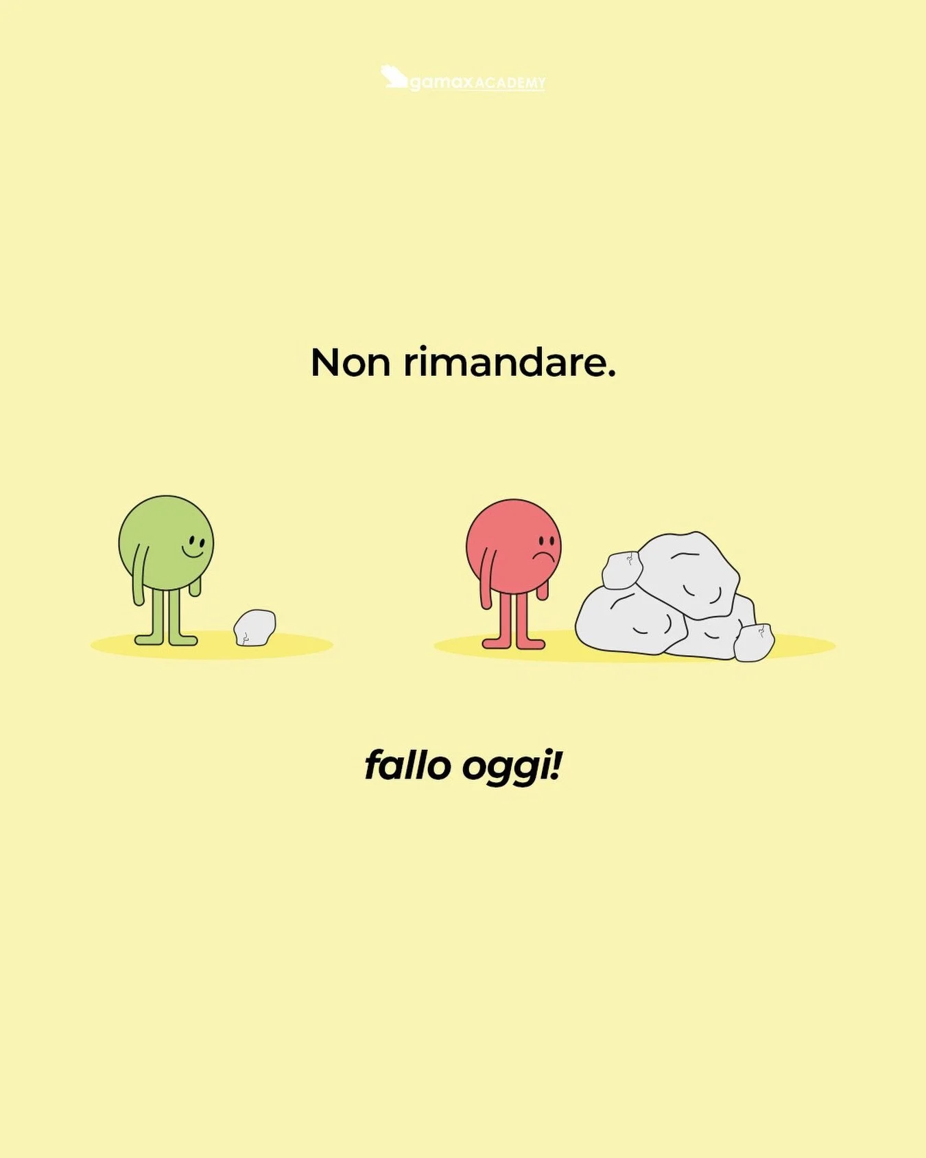 Il momento perfetto per investire sul tuo talento &egrave; adesso 🚀

Rimandare significa solo accumulare dubbi e insicurezze. 
Inizia oggi la trasformazione nella professionista che sogni di essere ✨

Un piccolo passo ogni giorno ti eviter&agrave; u