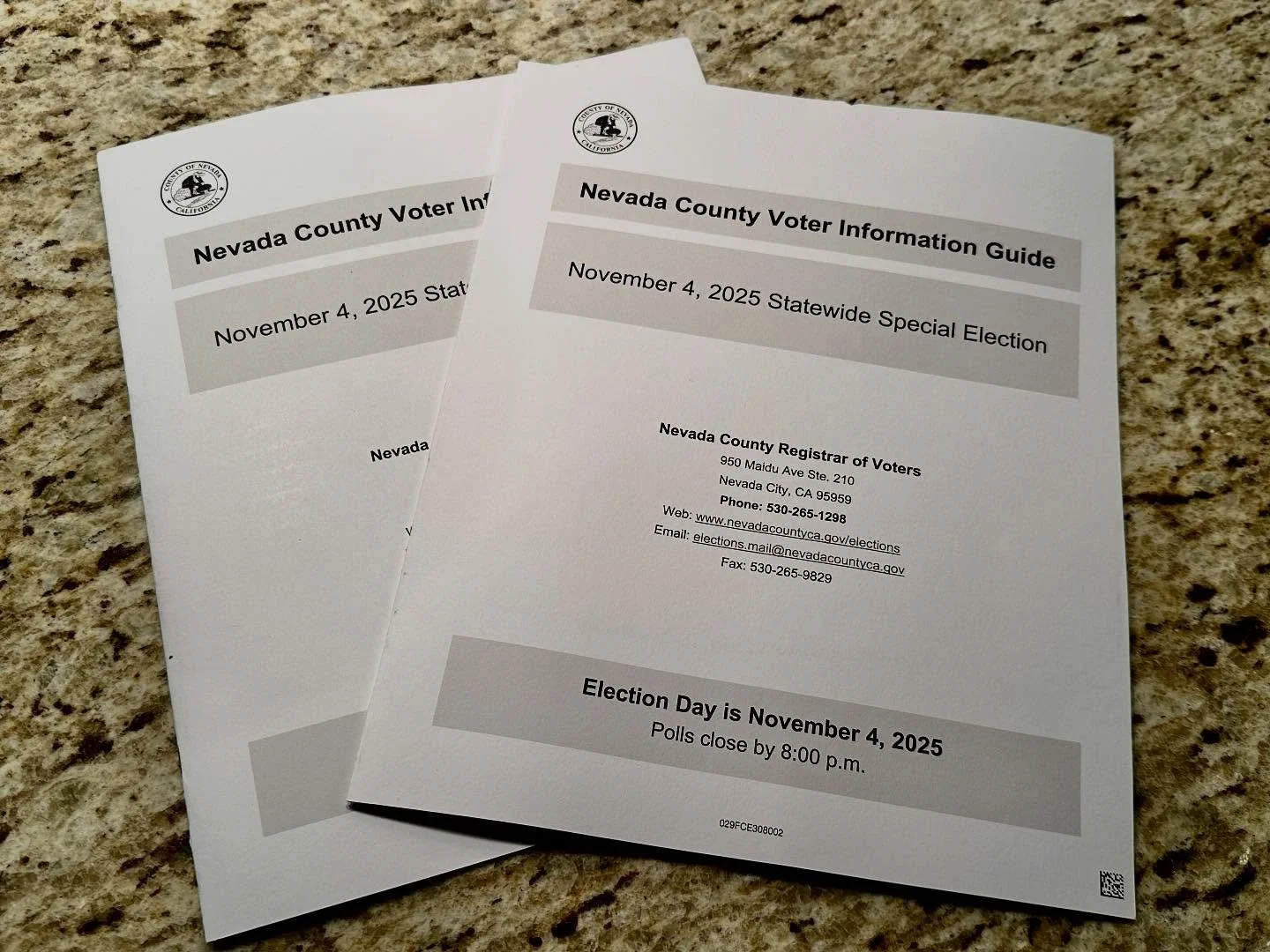 Check your mailbox! 📬 Voter information guides for the November 4th special election have started to arrive! 🗳️ Vote YES on Prop 50! 🇺🇸

#election #yeson50