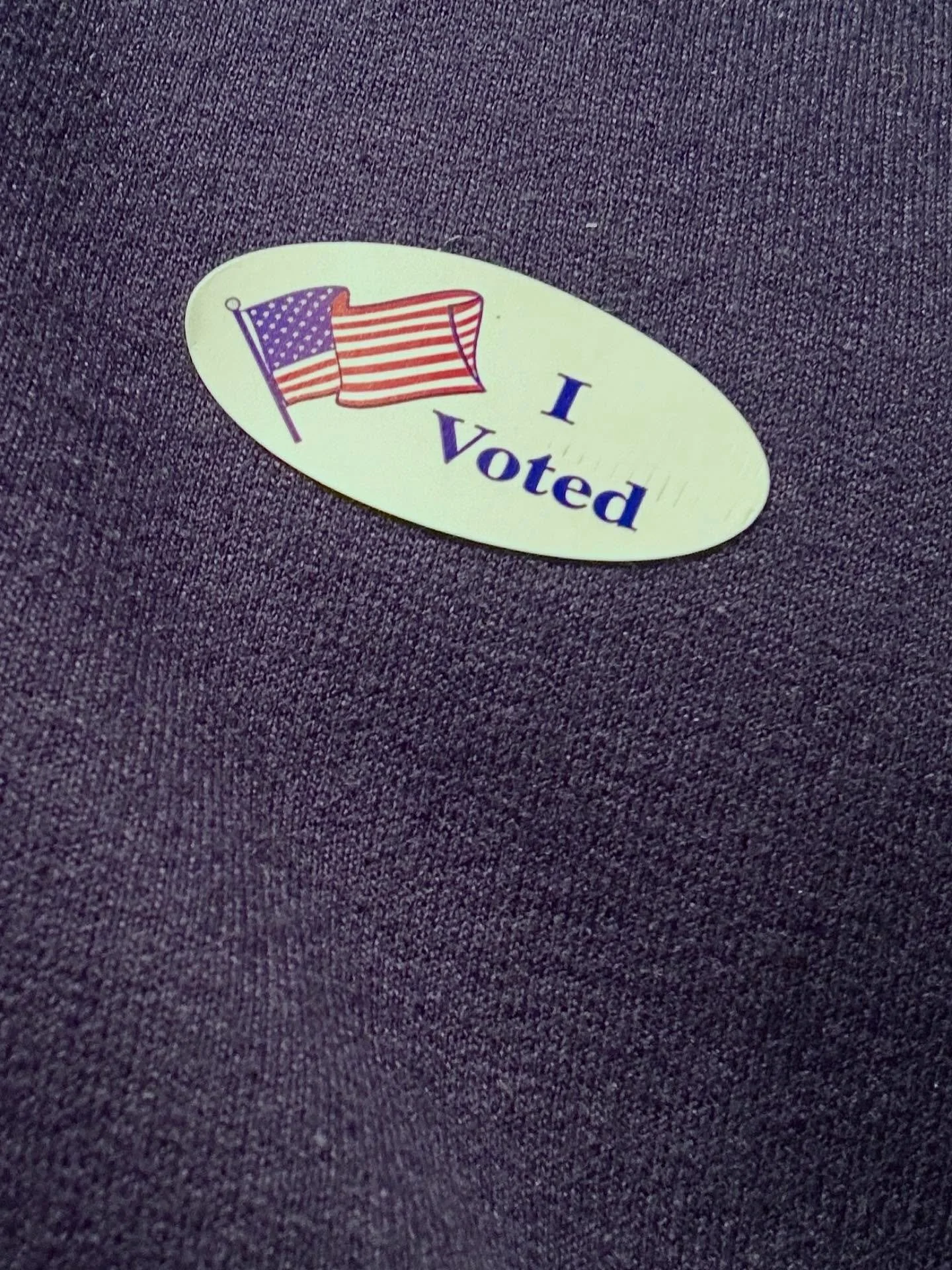 Vote YES on Prop 50 and wear your sticker with pride! 🇺🇸

#vote